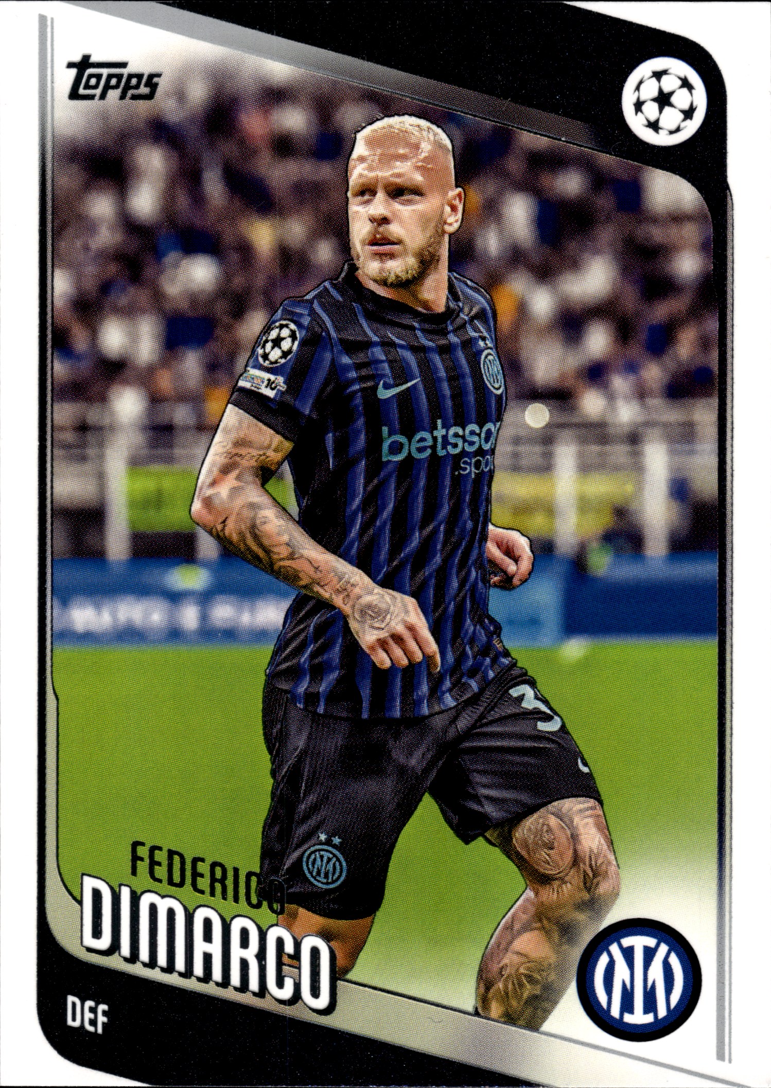 Federico Dimarco - Topps UEFA Club Competitions Base Set 2025-26, Nr. 37 (Art.-Nr. SG109264)