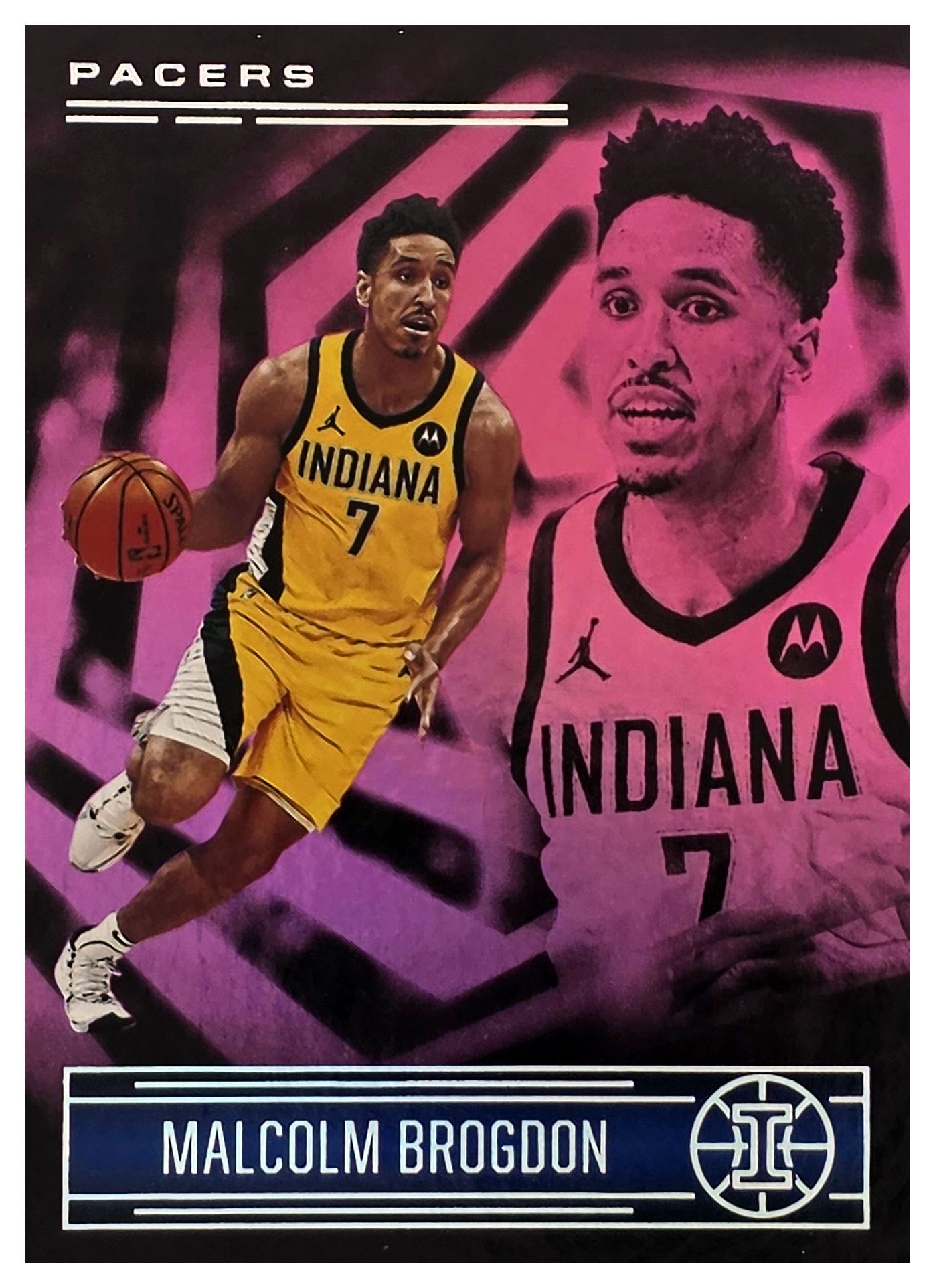 Malcolm Brogdon - Panini Illusions Base Set 2020-21, Nr. 136 – Trophy Collection Pink (Art.-Nr. SG104509)