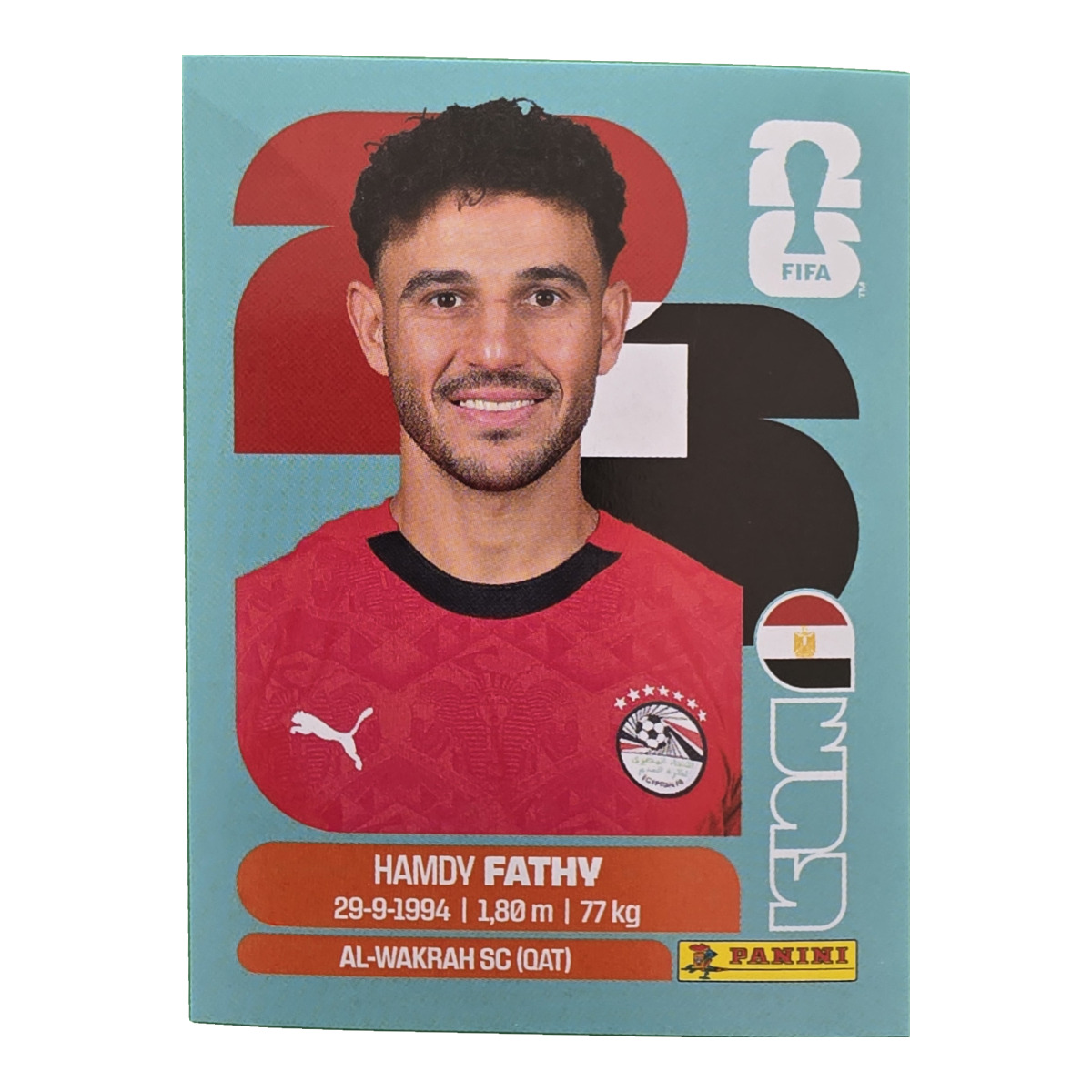 Hamdy Fathy - Ägypten, FIFA WM 2026, Nr. EGY12