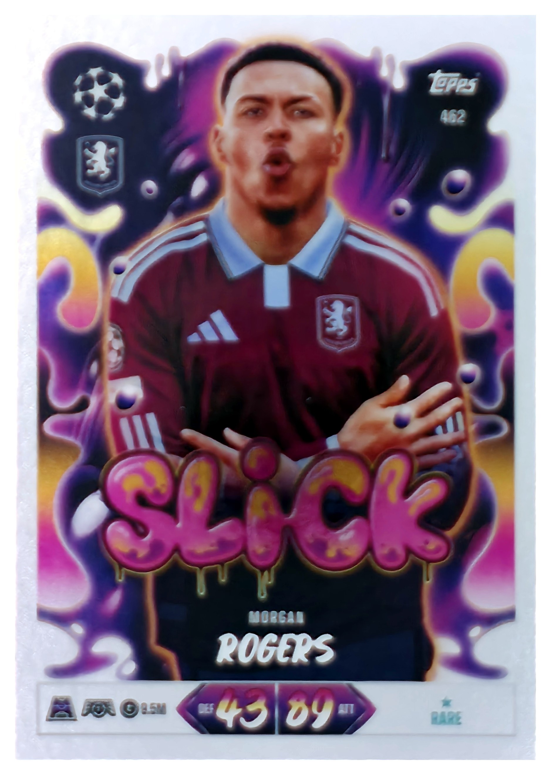 Morgan Rogers - Topps Match Attax UEFA Club Competitions Slick 2026-27, Nr. 462 (Art.-Nr. SG107634)