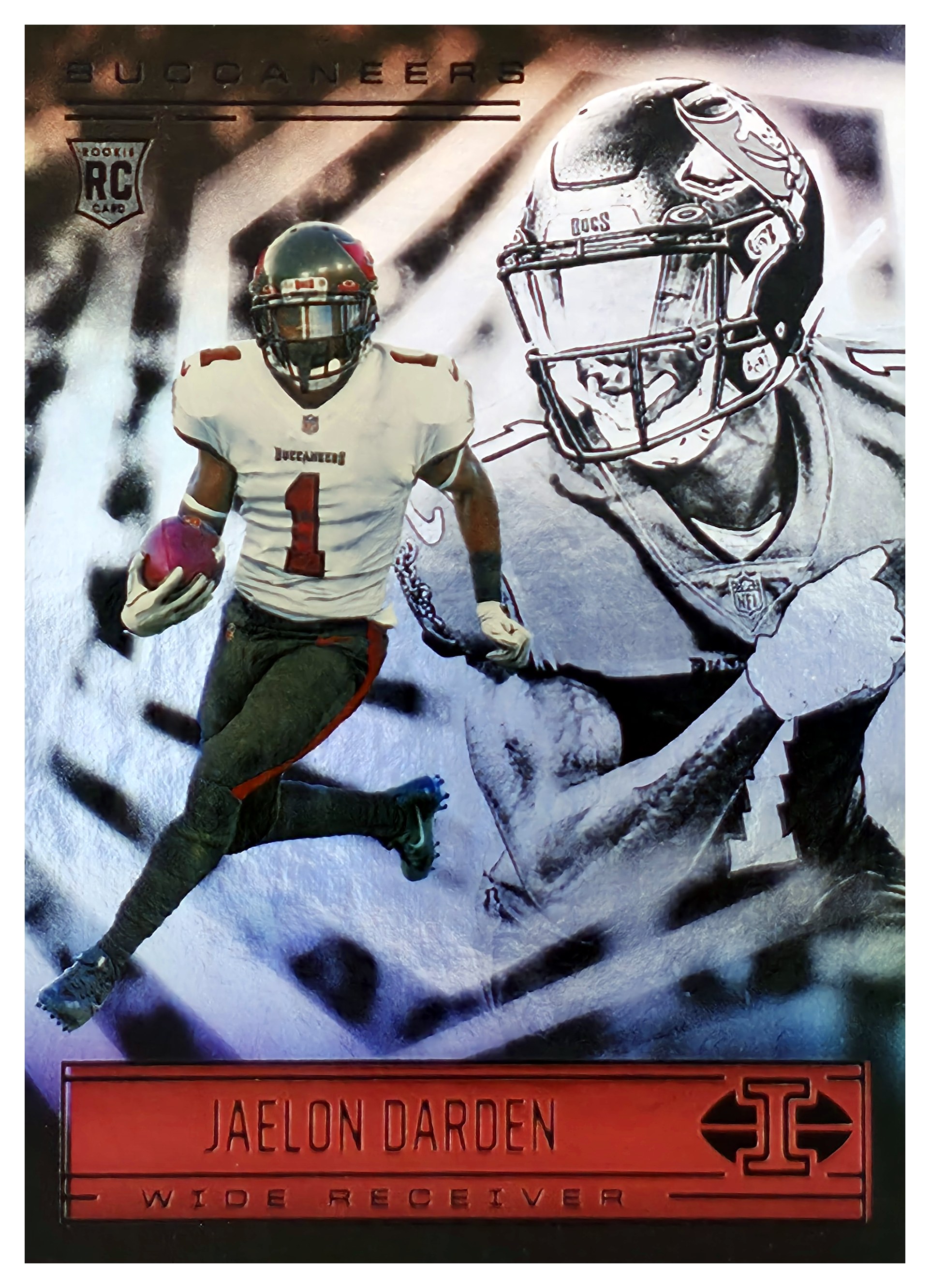 Jaelon Darden - Panini Illusions Base Set 2021, Nr. 92 – Rookie Card
