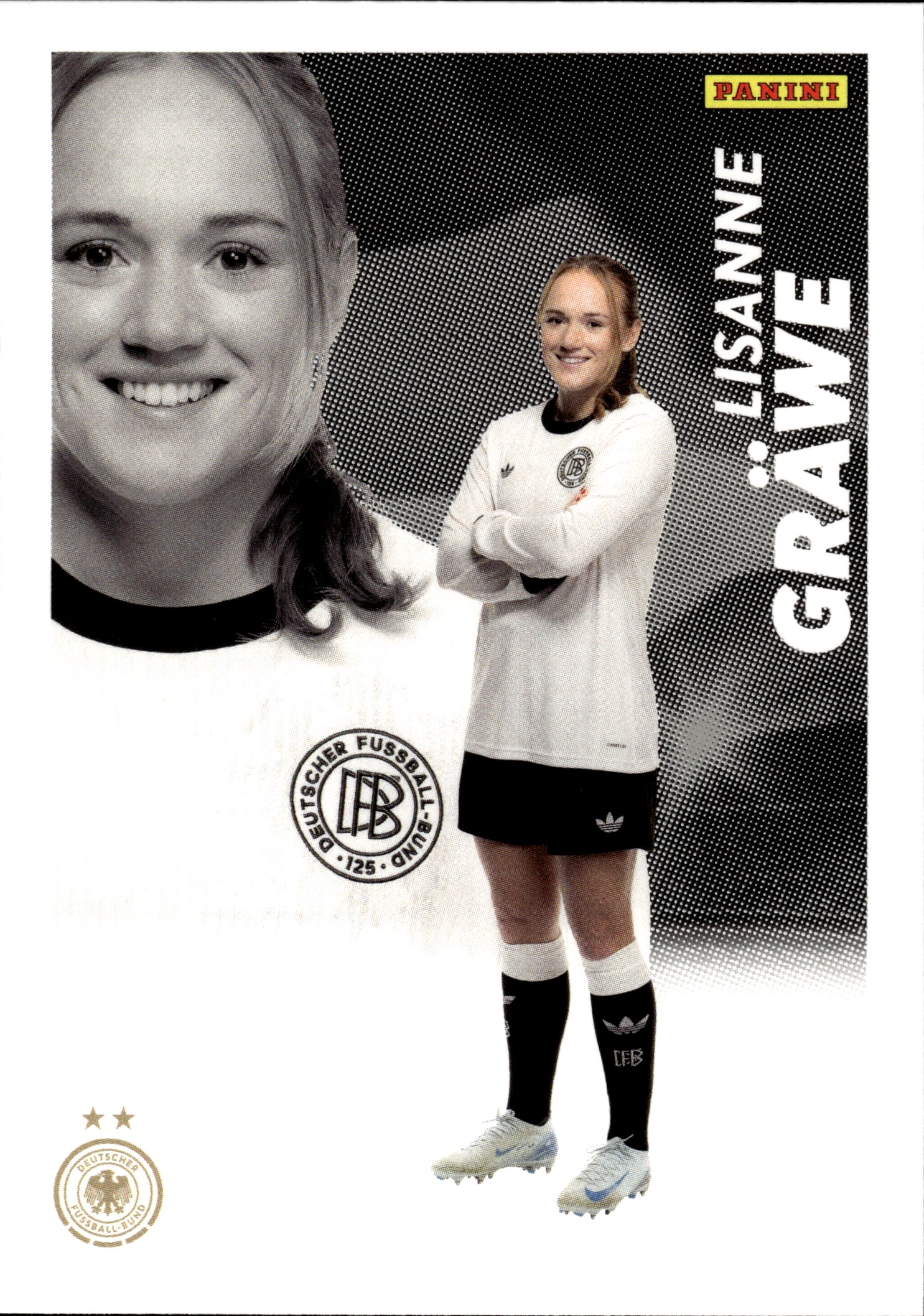 Lisanne Gräwe - Panini DFB-Frauen Team-Set Base Set 2025, Nr. BA-10 (Art.-Nr. SG109798)