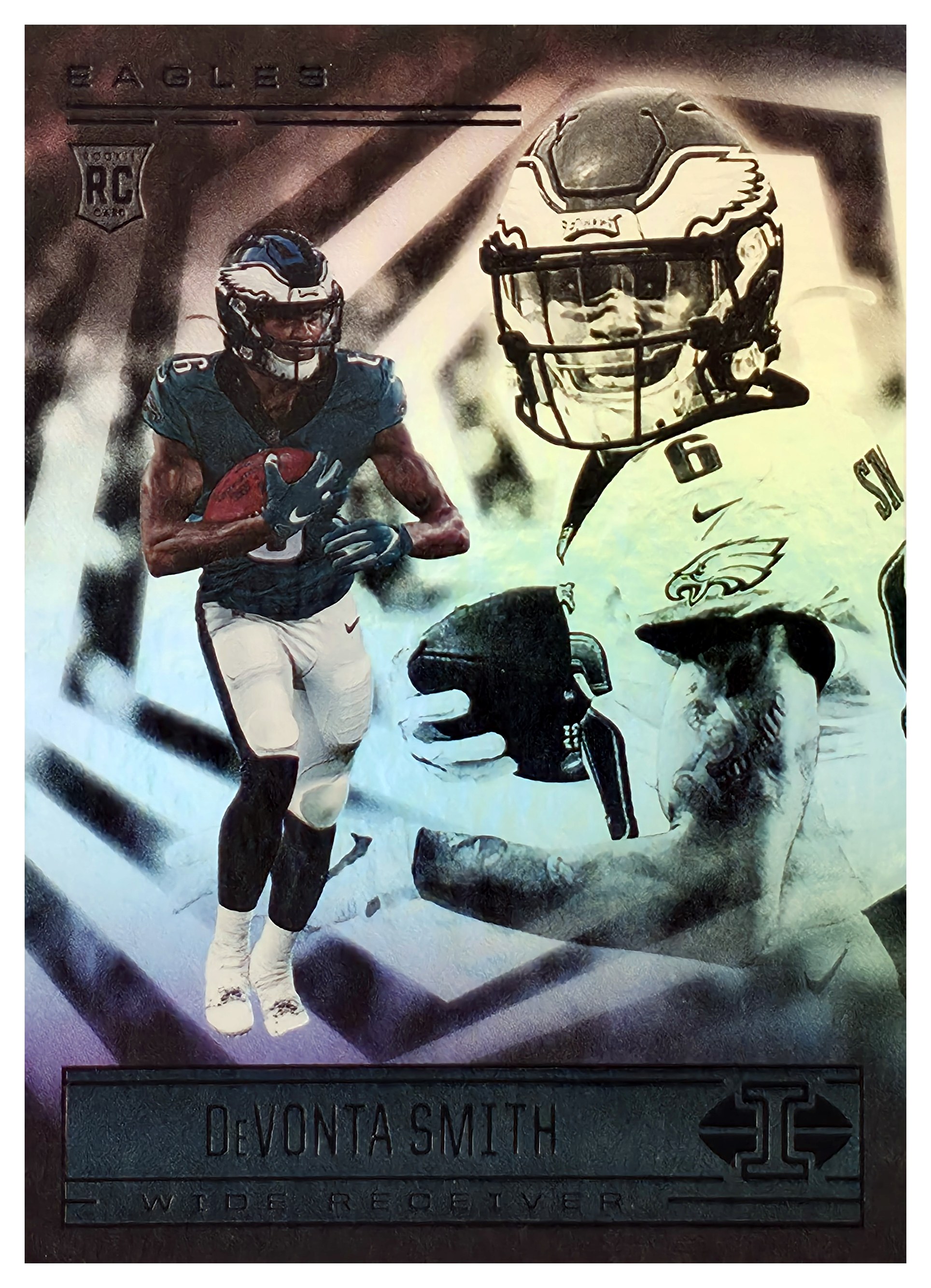DeVonta Smith - Panini Illusions Base Set 2021, Nr. 63 – Rookie Card (Art.-Nr. SG106679)