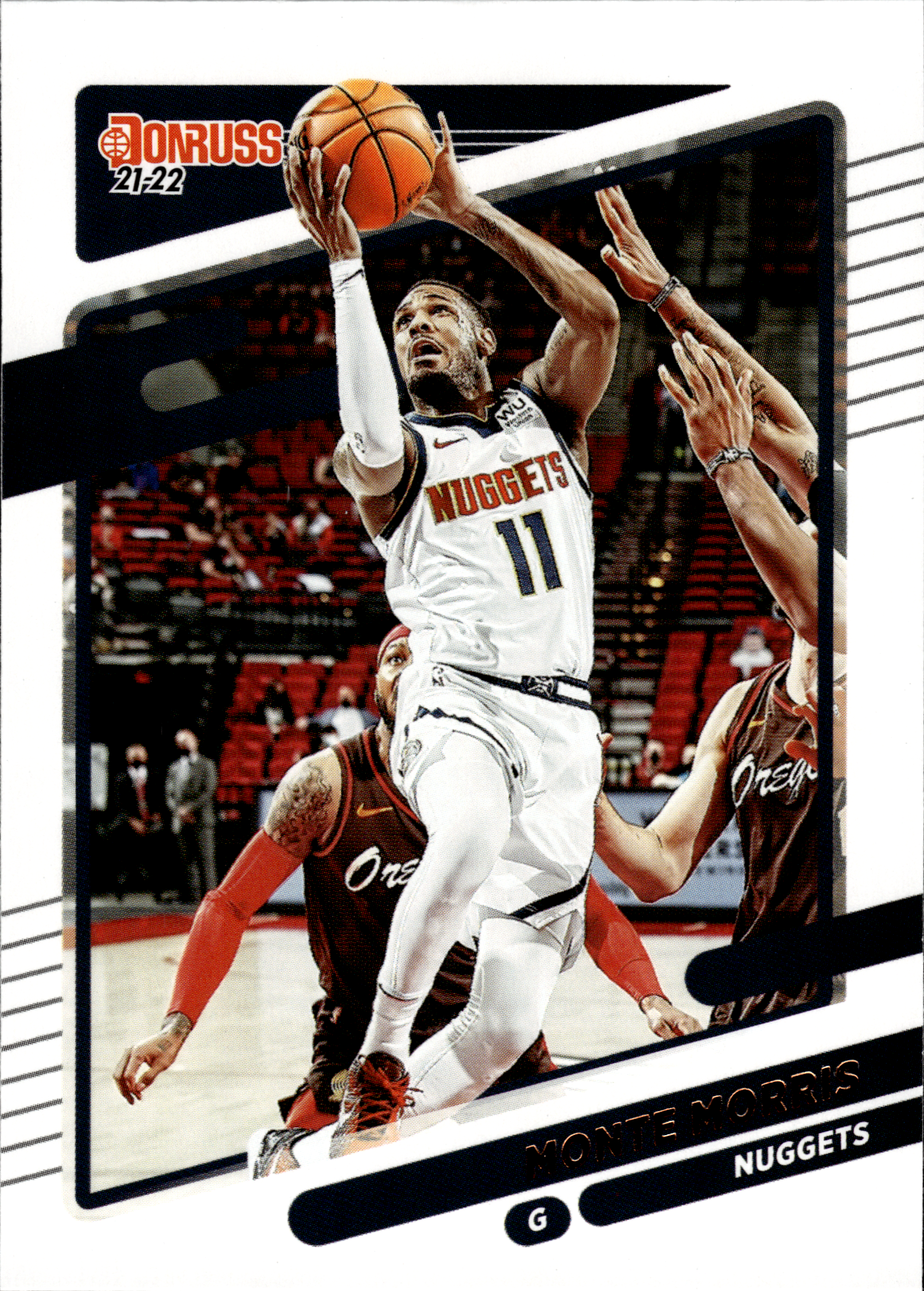 Monte Morris - Panini Donruss Base Set 2021-22, Nr. 63 (Art.-Nr. SG105708)