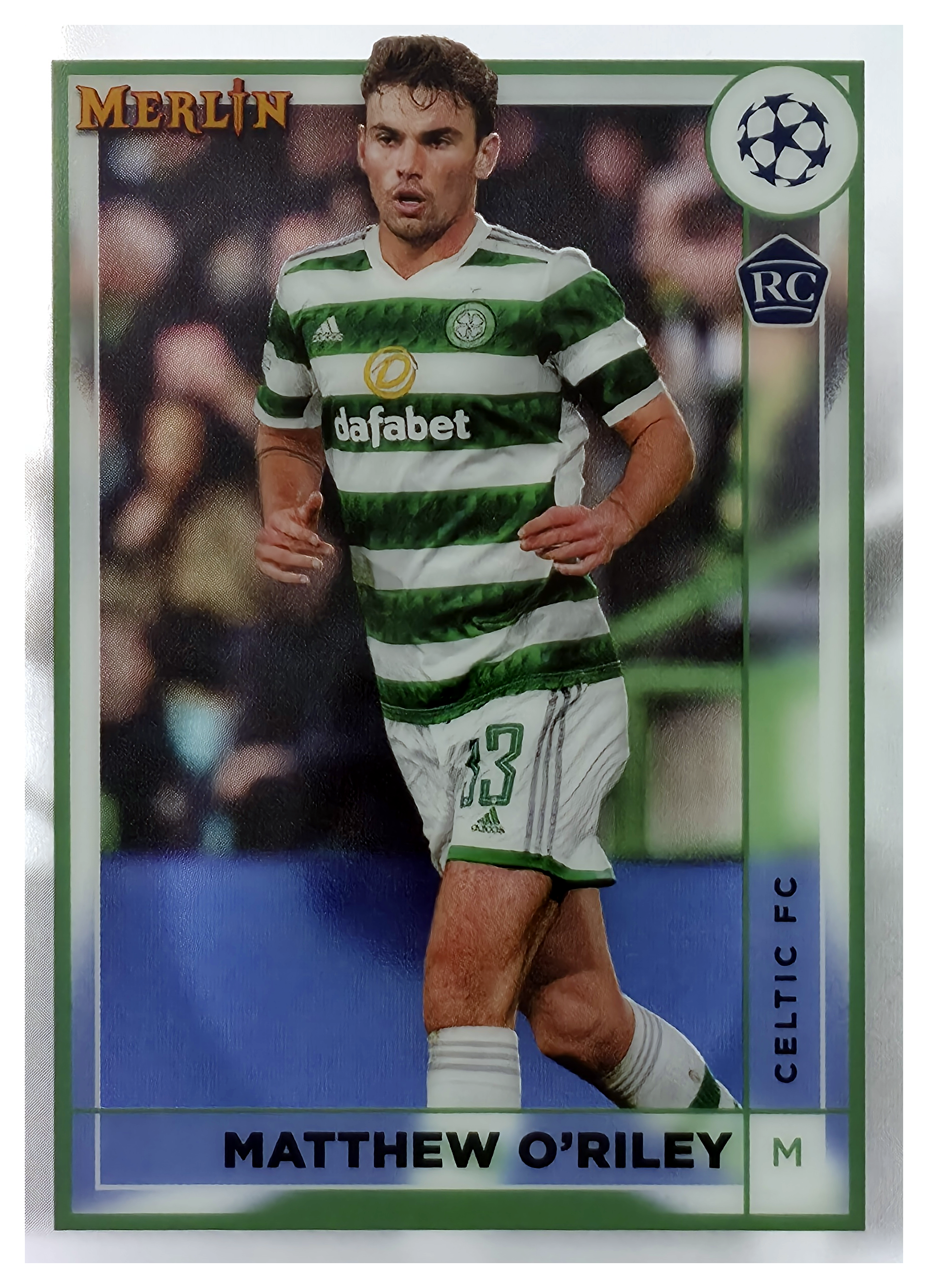 Matthew O'Riley - Topps Merlin Chrome UEFA Club Competitions Base Set 2022-23, Nr. 34 – Rookie Card (Art.-Nr. SG106387)