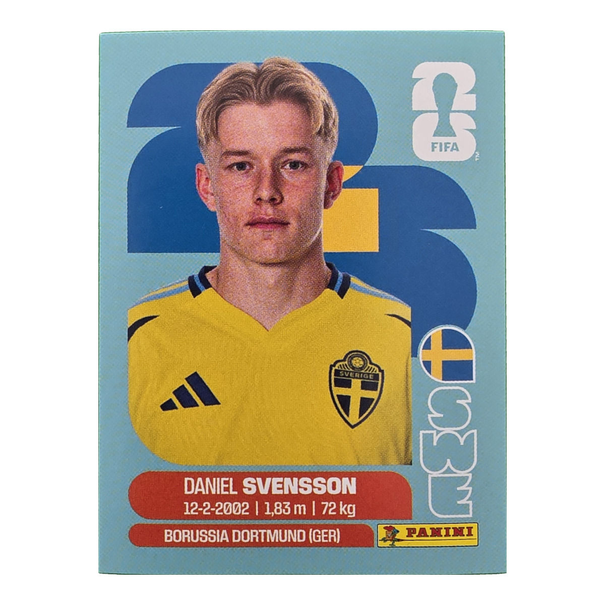 Daniel Svensson - Schweden, FIFA WM 2026, Nr. SWE14