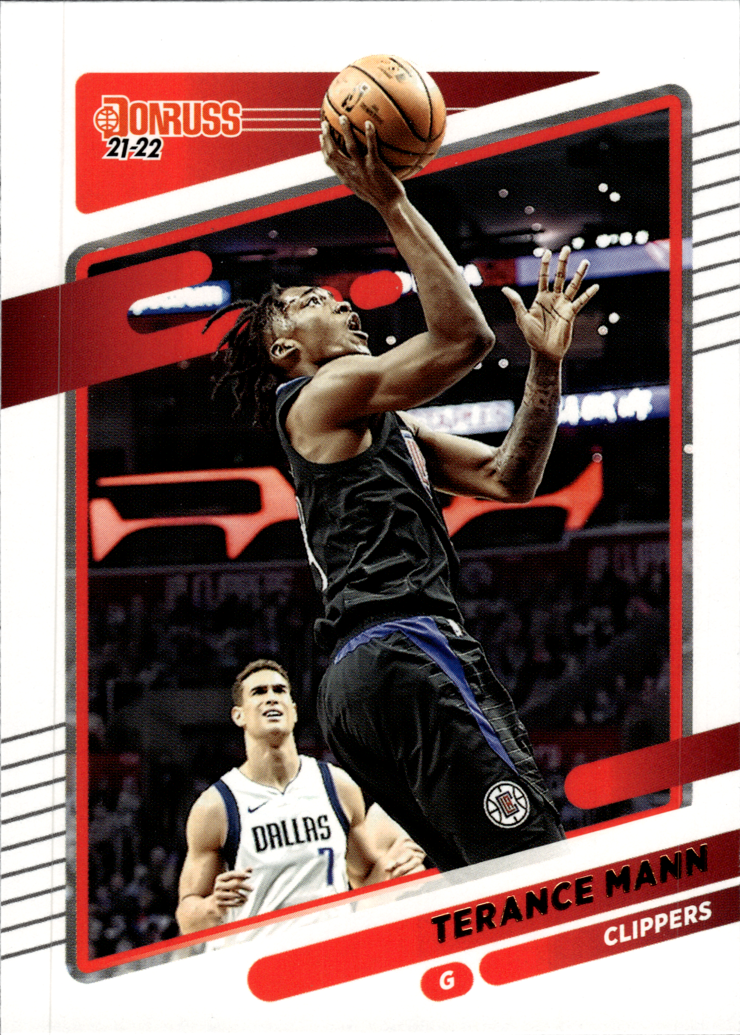 Terance Mann - Panini Donruss Base Set 2021-22, Nr. 156 (Art.-Nr. SG105563)