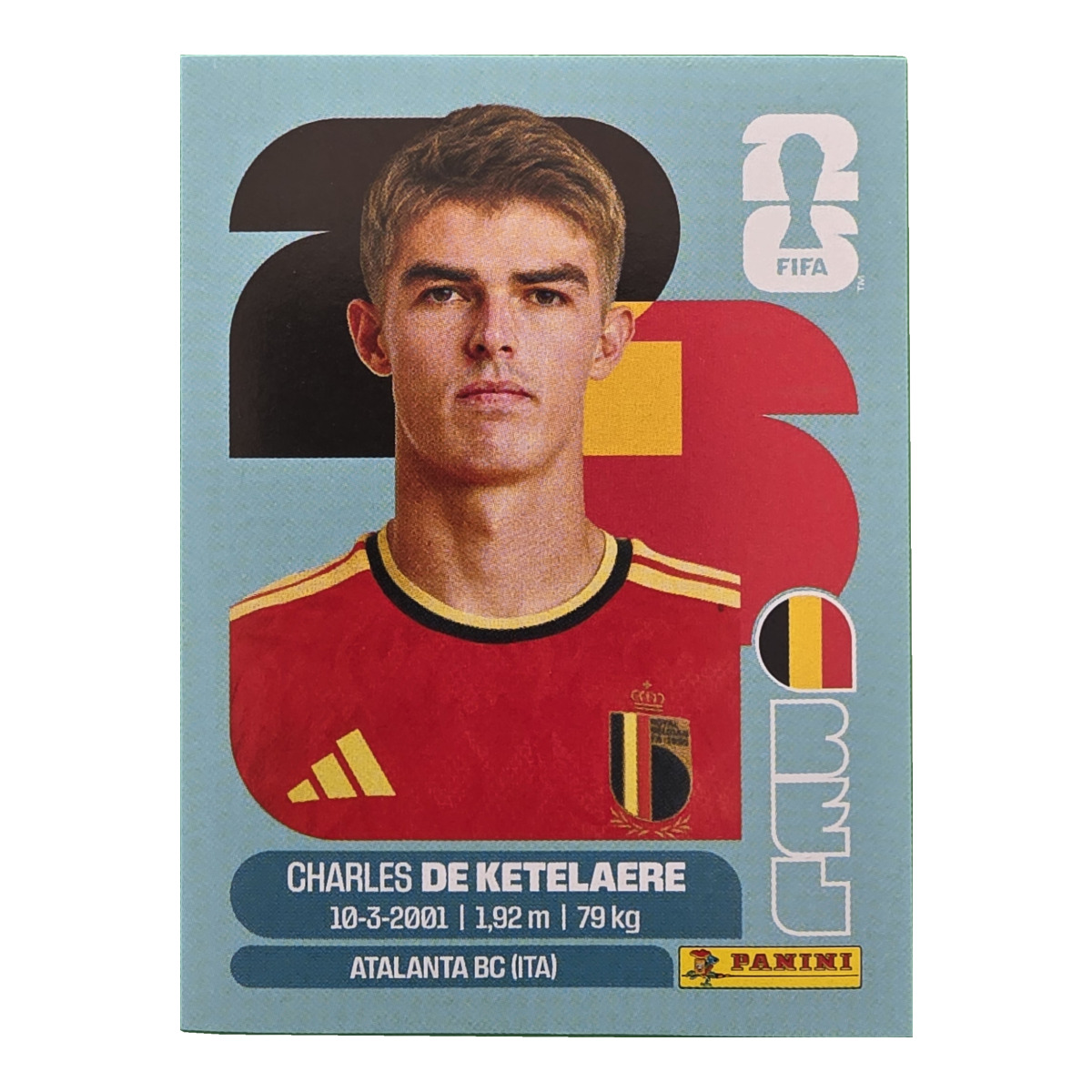 Charles De Ketelaere - Belgien, FIFA WM 2026, Nr. BEL17