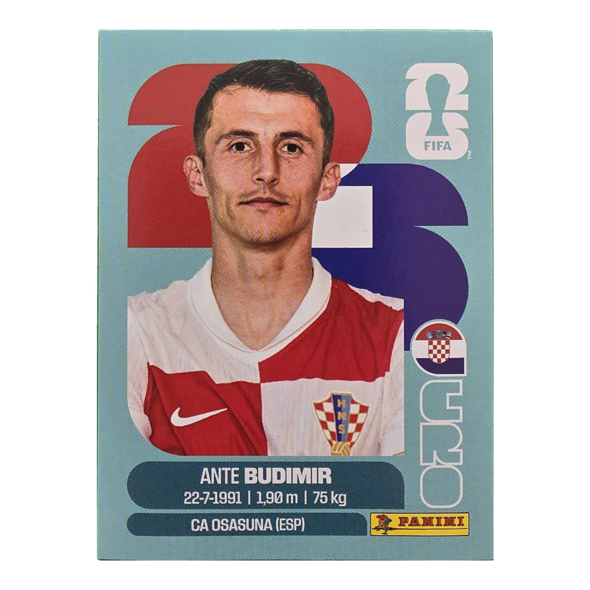 Ante Budimir - Kroatien, FIFA WM 2026, Nr. CRO18