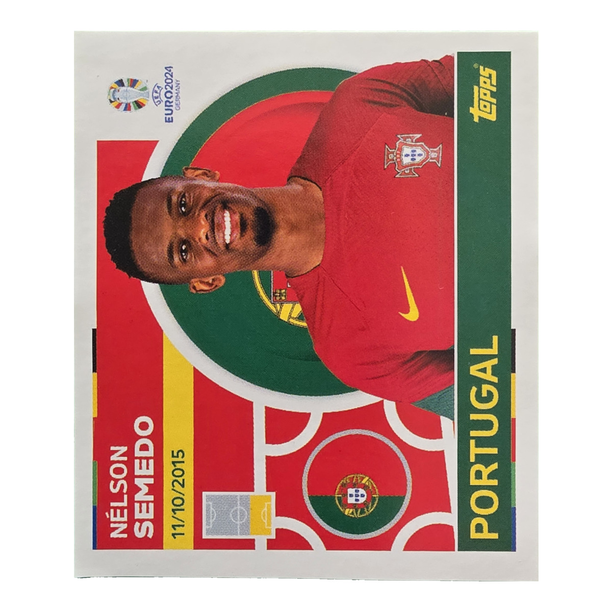 Nélson Semedo - Portugal, UEFA Euro 2024, Nr. POR5