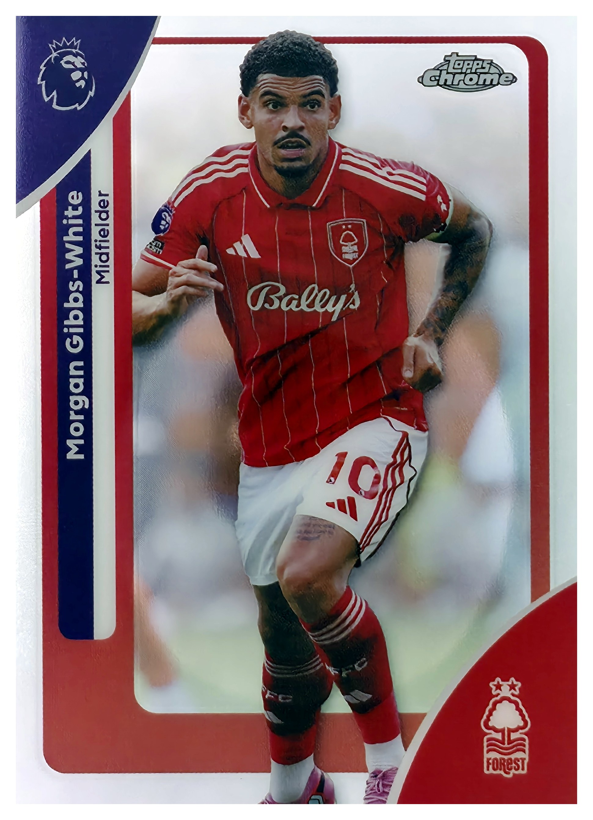 Morgan Gibbs-White - Topps Chrome Premier League Base Set 2025-26, Nr. 154 (Art.-Nr. SG107699)