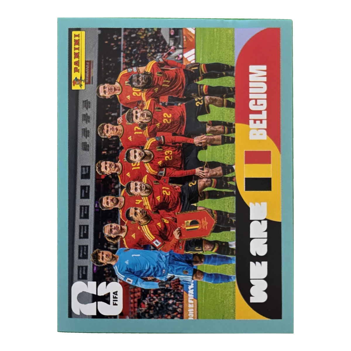 Teamfoto - Belgien, FIFA WM 2026, Nr. BEL13