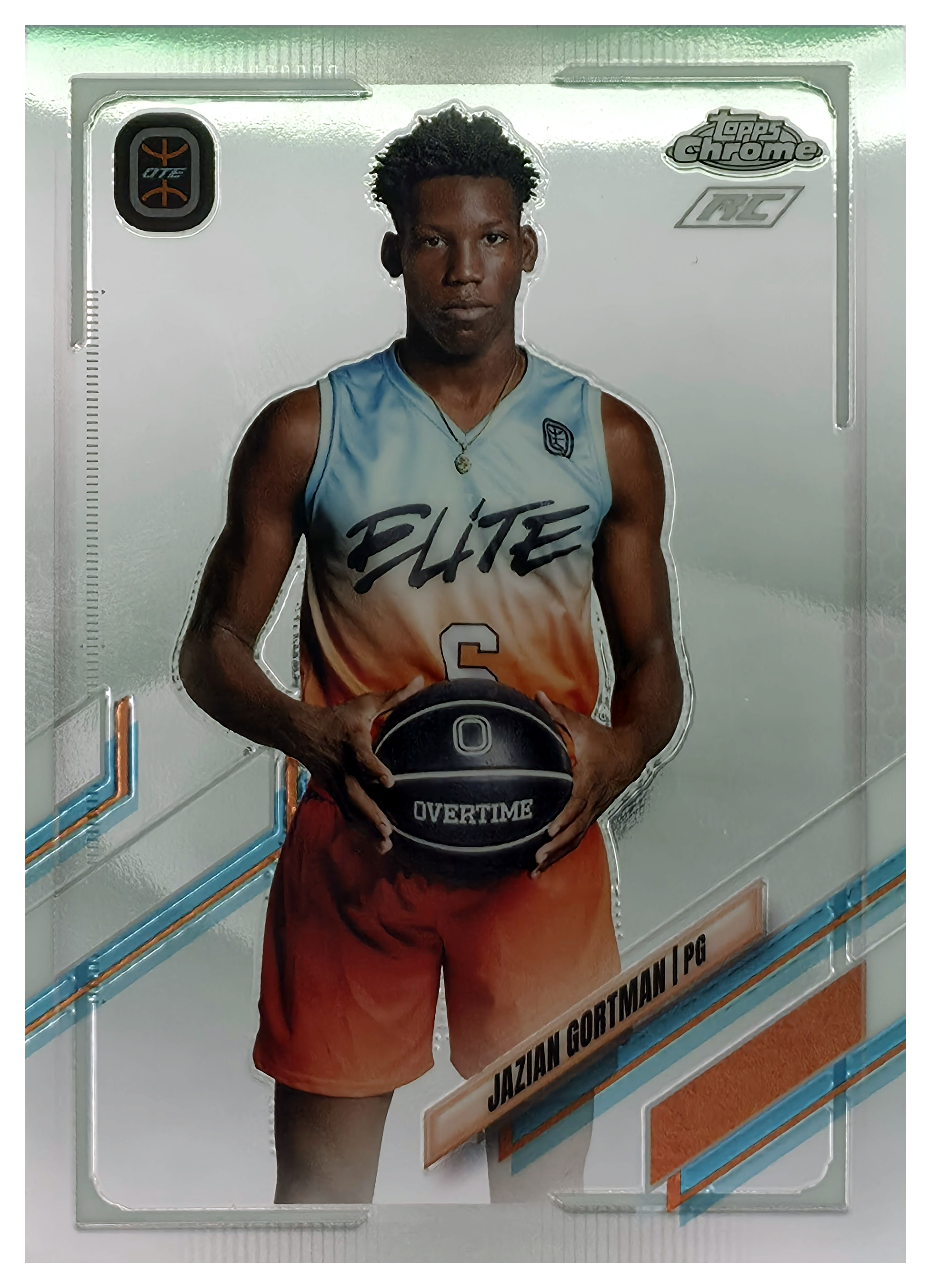 Jazian Gortman - Topps Chrome OTE Base Set 2022, Nr. 10 – Rookie Card (Art.-Nr. SG106080)