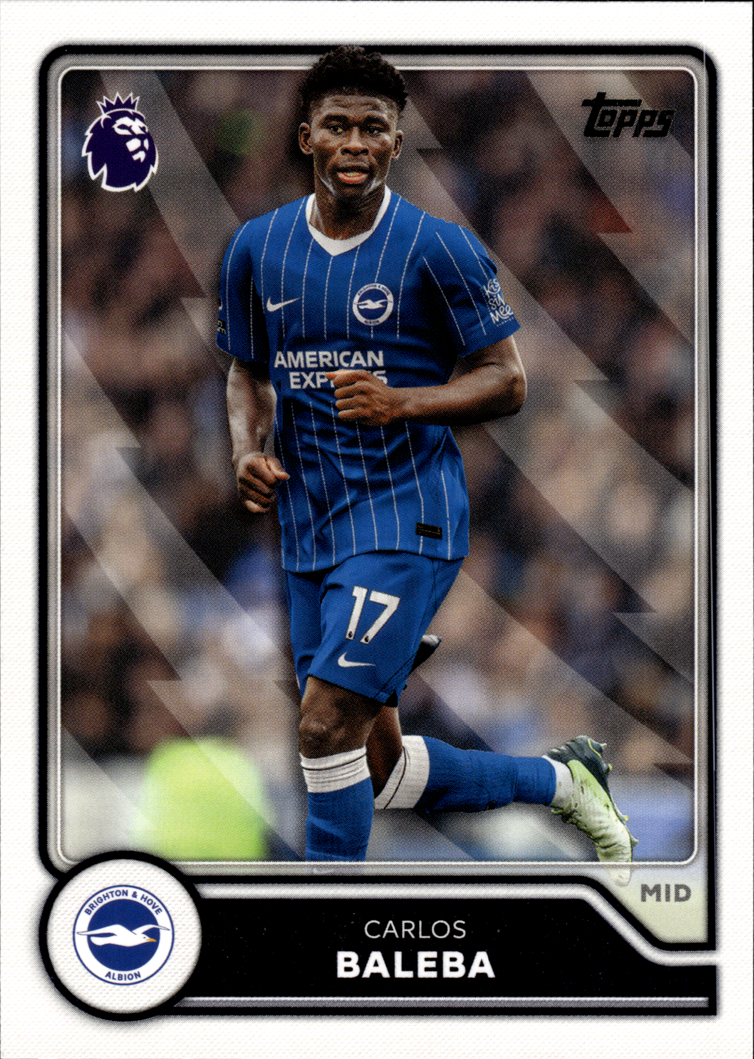 Carlos Baleba - Topps Flagship Premier League Base Set 2026-27, Nr. 82 (Art.-Nr. SG104695)