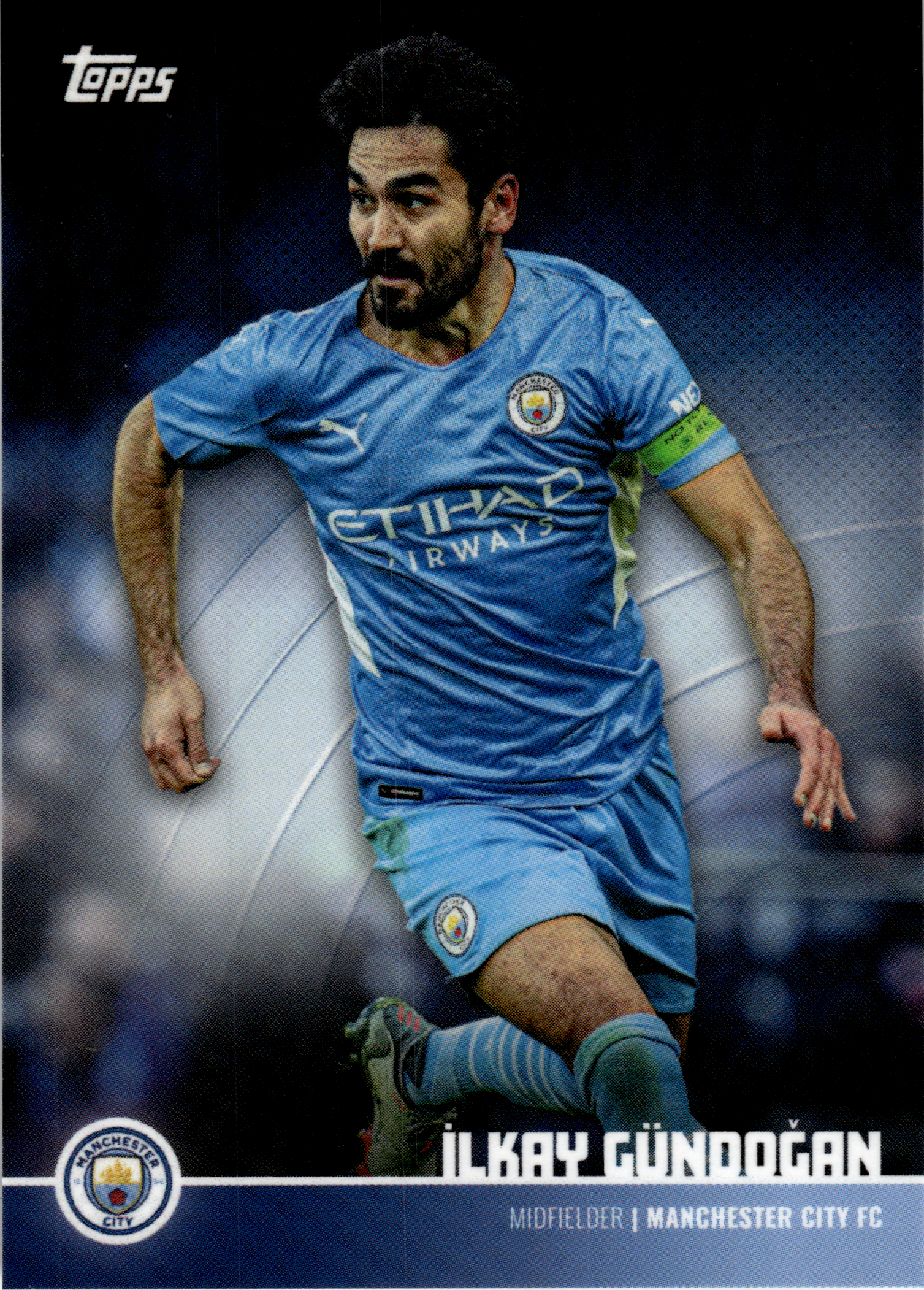 İlkay Gündoğan - Topps Manchester City Team Set Base Set 2021-22 (Art.-Nr. SG106335)