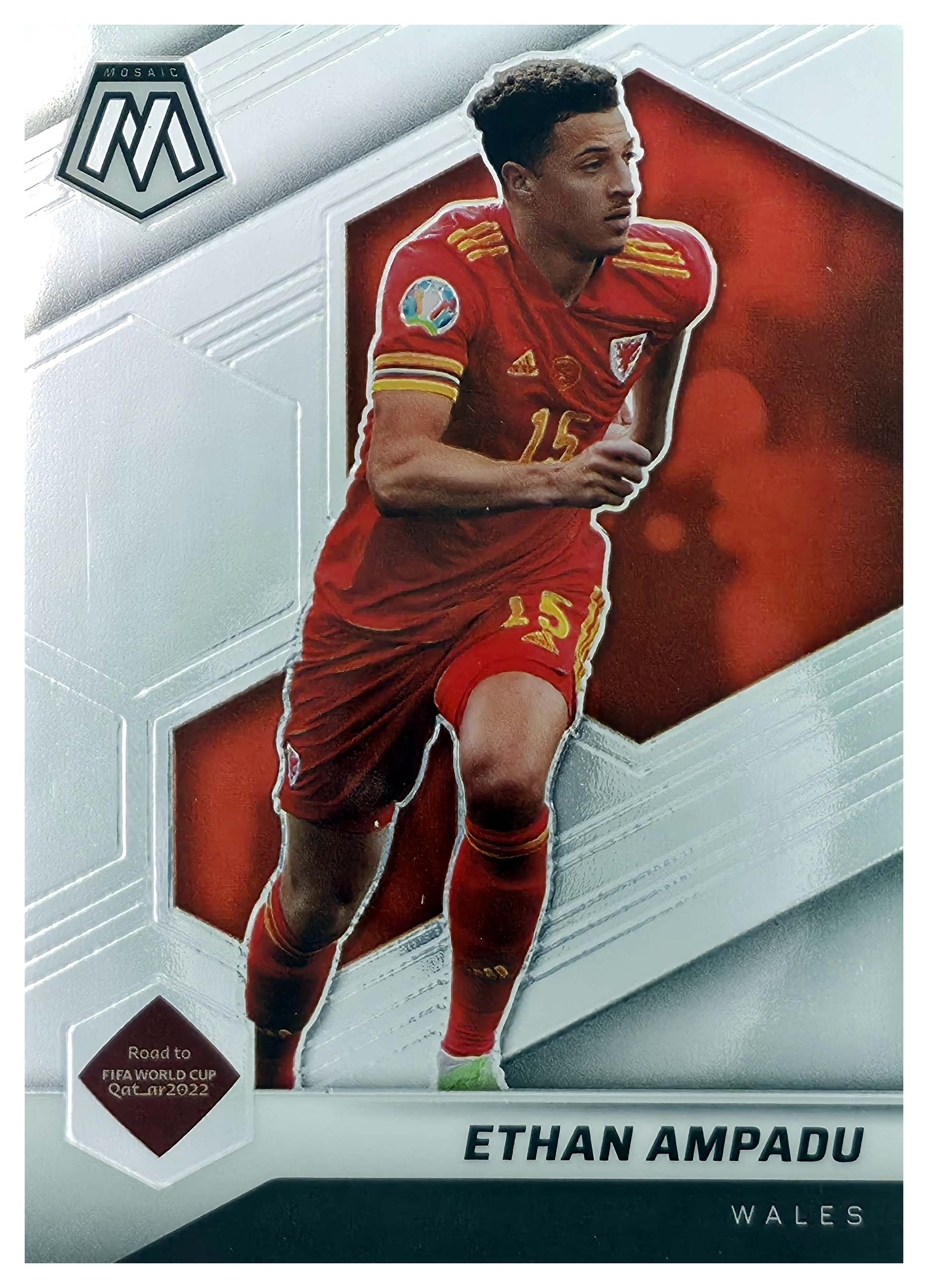 Ethan Ampadu - Panini Mosaic FIFA Road to World Cup Base Set 2021-22, Nr. 84 (Art.-Nr. SG105937)