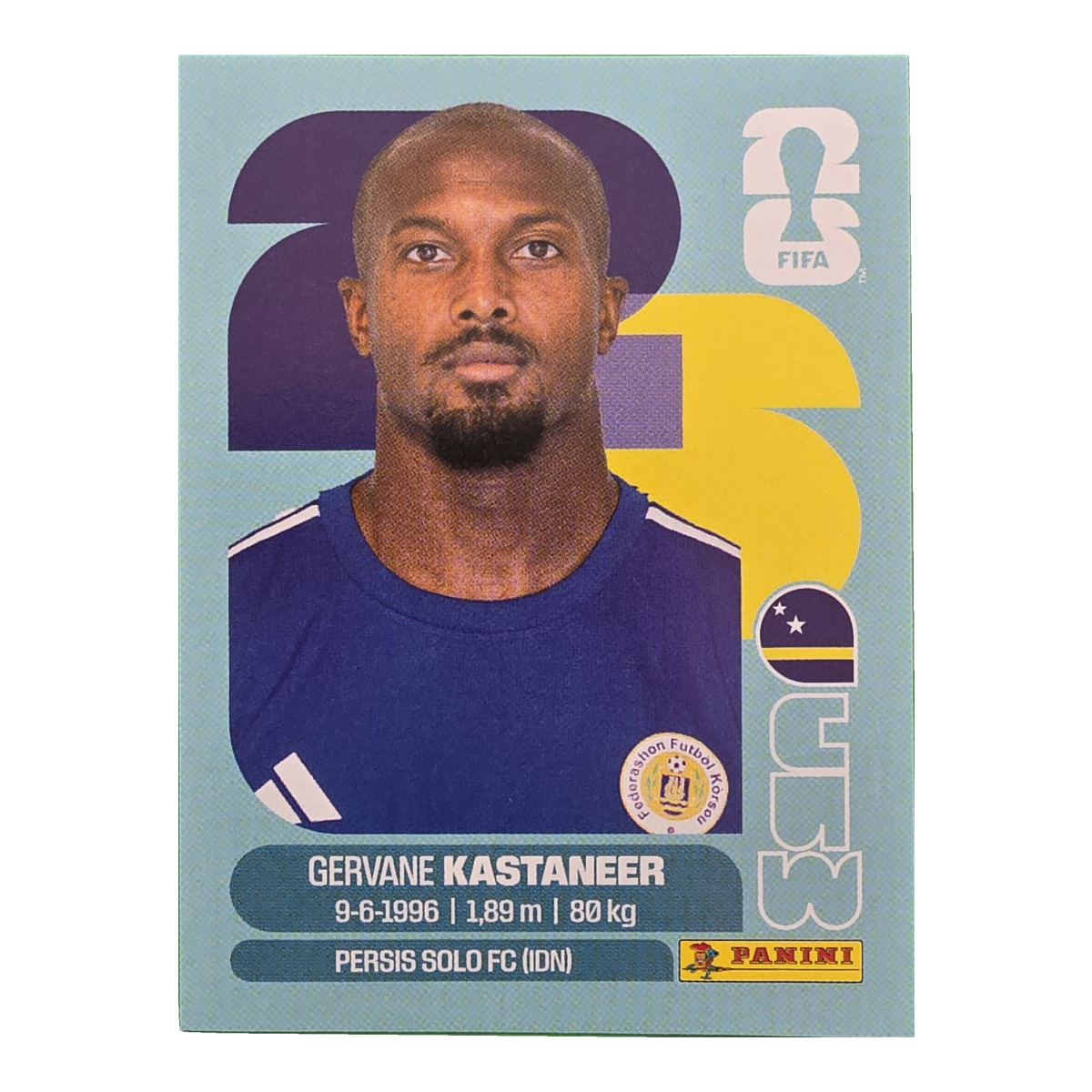 Gervane Kastaneer - Curaçao, FIFA WM 2026, Nr. CUW19
