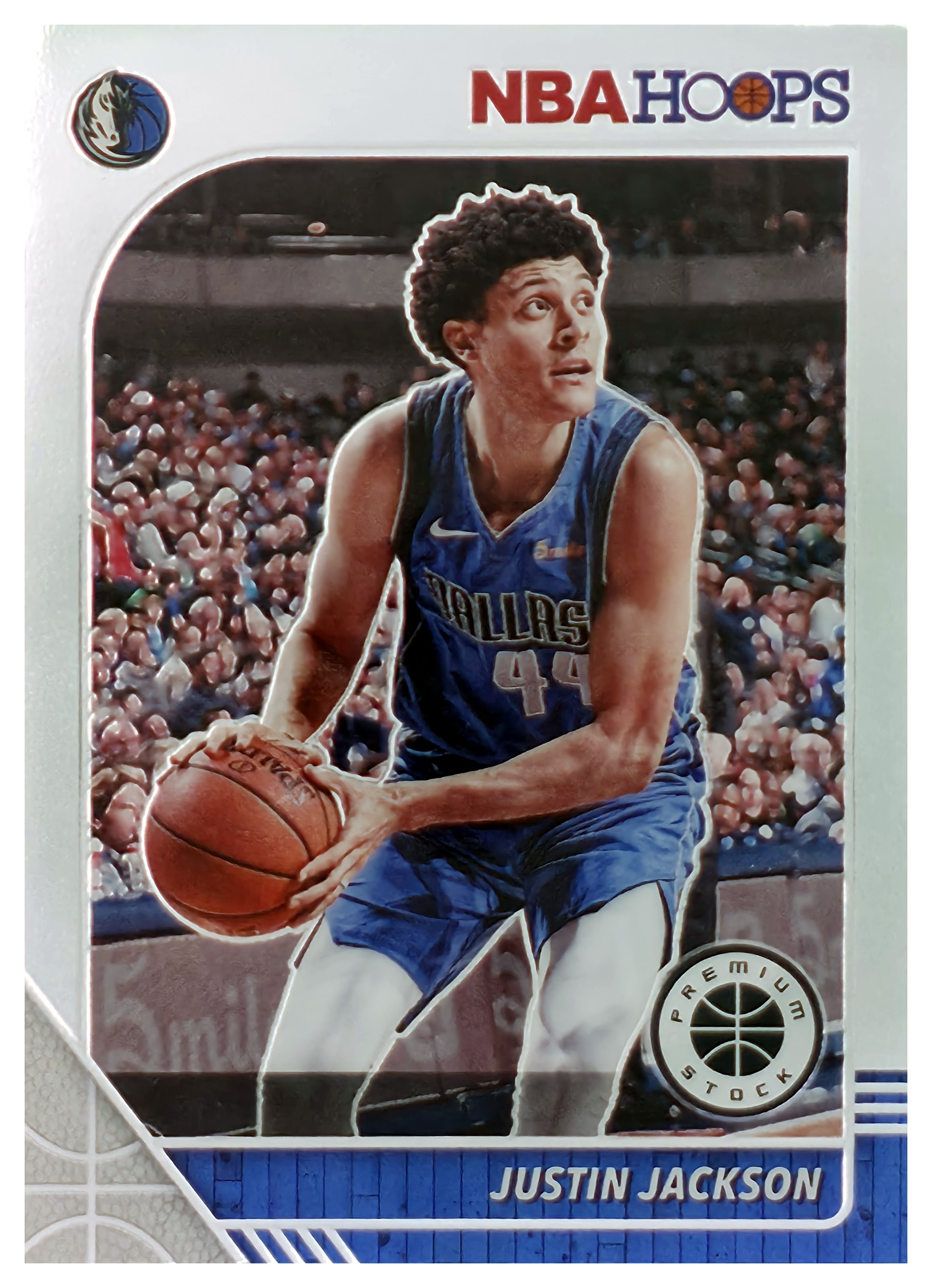Justin Jackson - Panini Hoops Premium Stock Base Set 2019-20, Nr. 44 (Art.-Nr. SG107005)