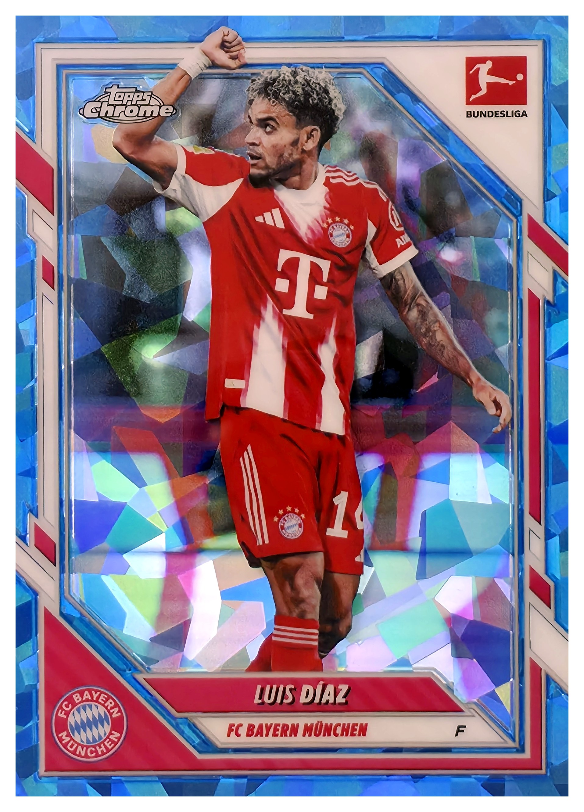 Luis Díaz - Topps Chrome Sapphire Bundesliga Base Set 2025-26, Nr. 83 (Art.-Nr. SG107689)