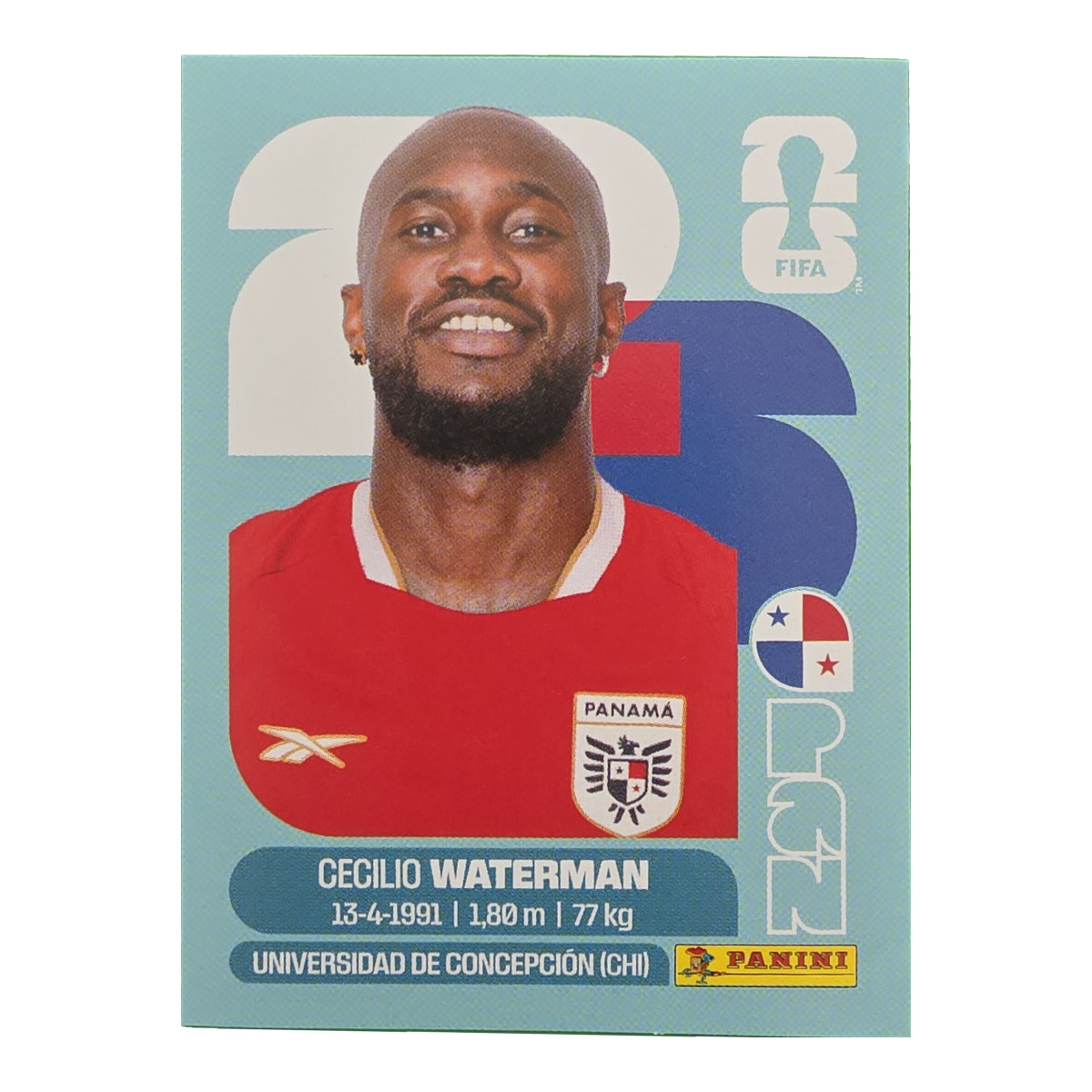 Cecilio Waterman - Panama, FIFA WM 2026, Nr. PAN18