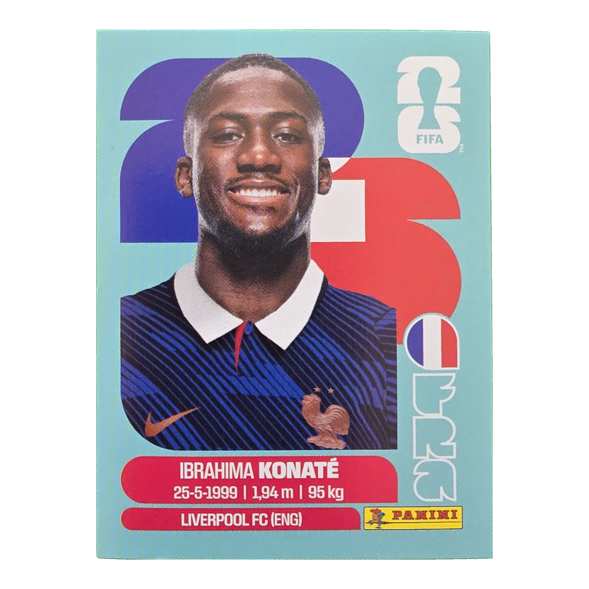 Ibrahima Konate - Frankreich, FIFA WM 2026, Nr. FRA6