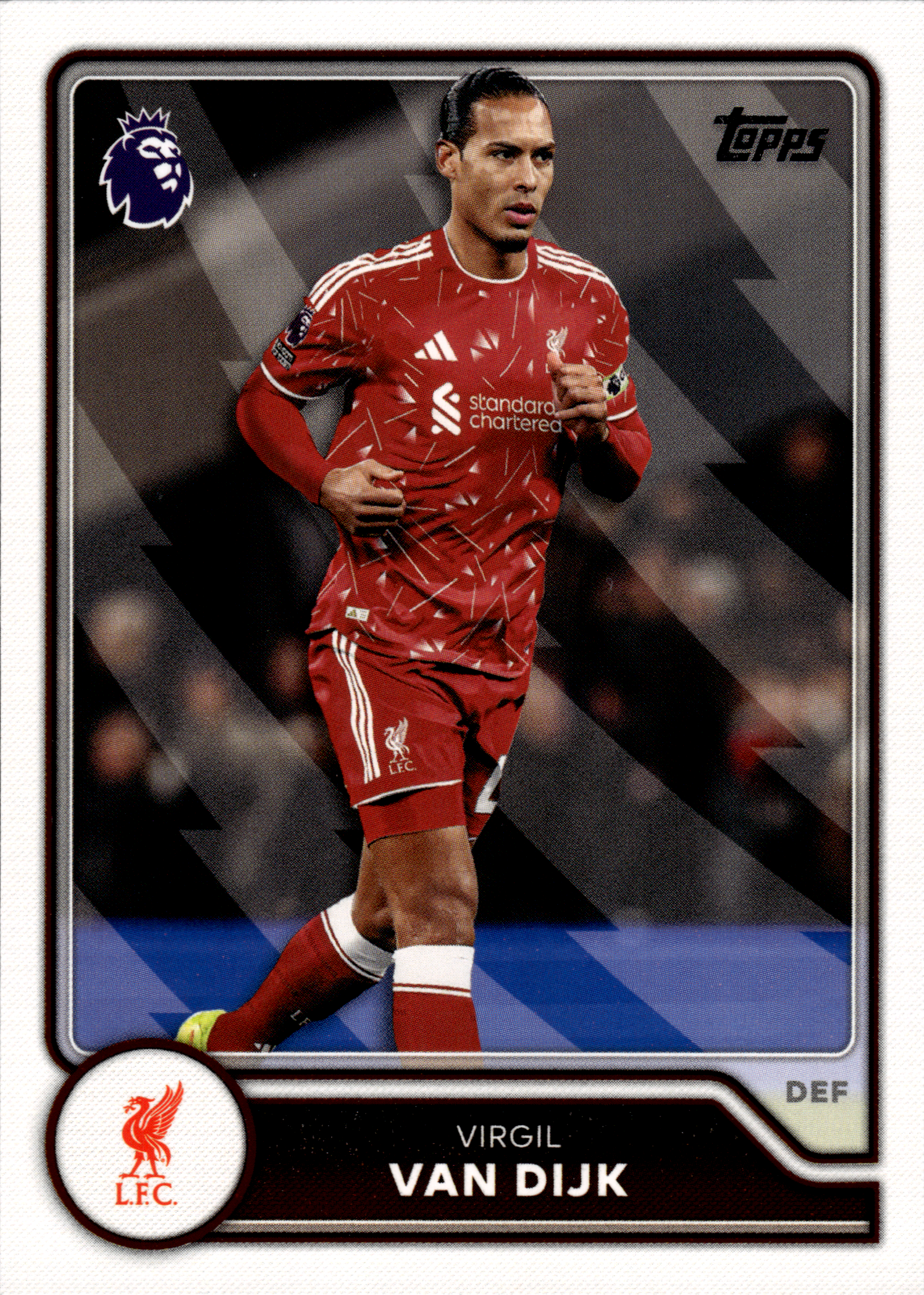 Virgil van Dijk - Topps Flagship Premier League Base Set 2026-27, Nr. 162 (Art.-Nr. SG104575)
