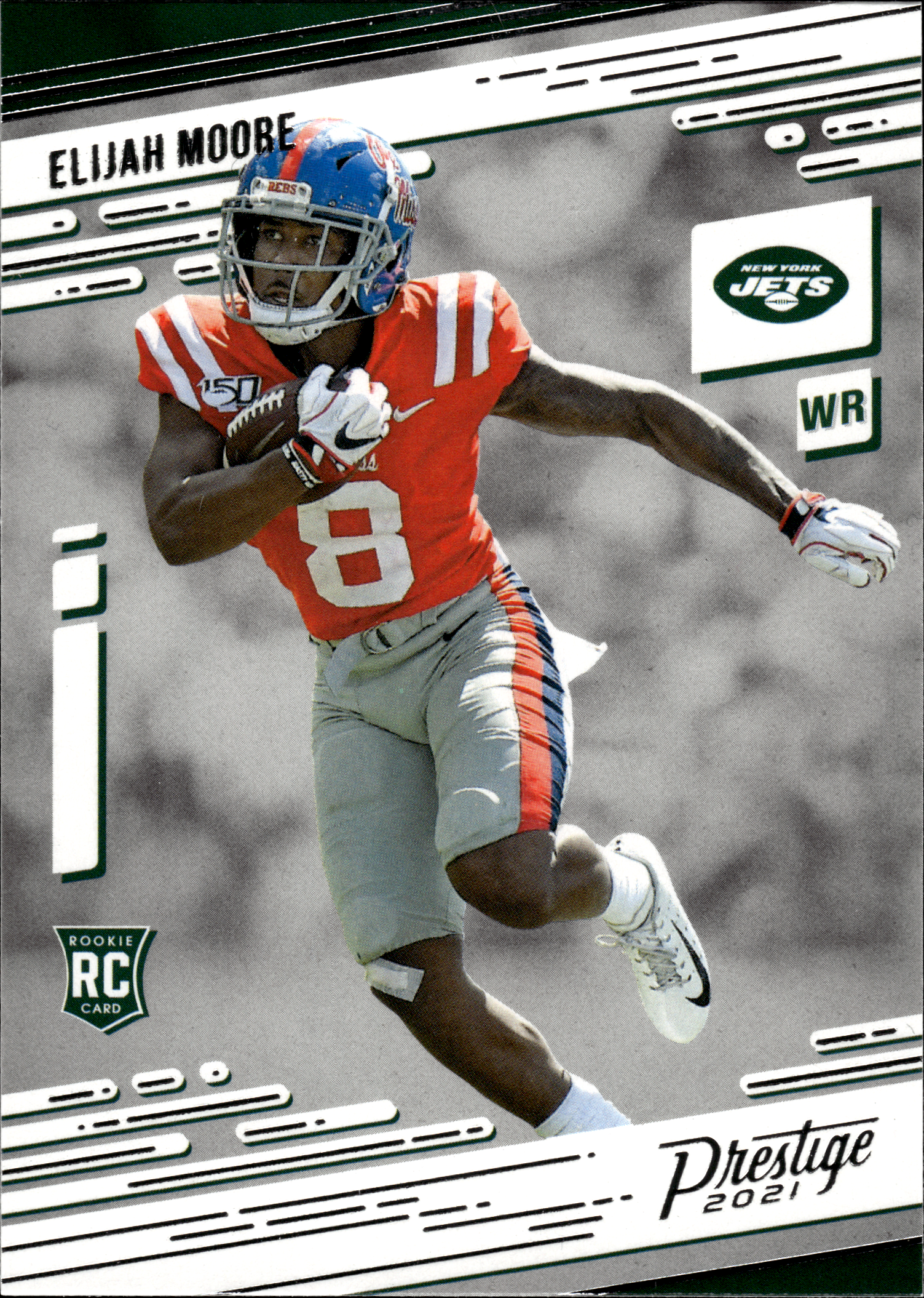 Elijah Moore - Panini Prestige Base Set 2021, Nr. 221 – Rookie Card (Art.-Nr. SG103974)
