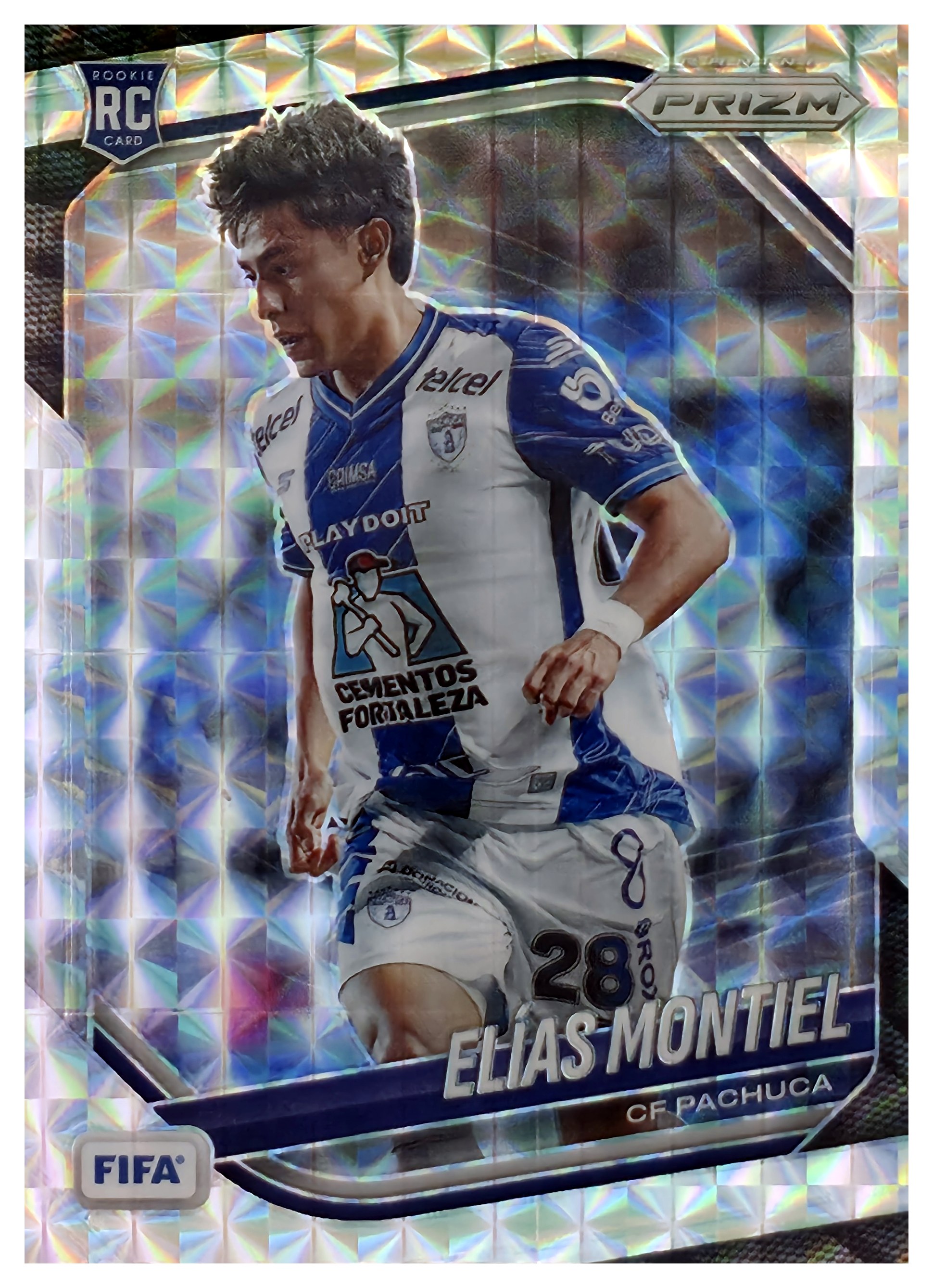 Elías Montiel - Panini Prizm FIFA Base Set 2025-26, Nr. 153 – Rookie Card, Mosaic (Art.-Nr. SG109592)