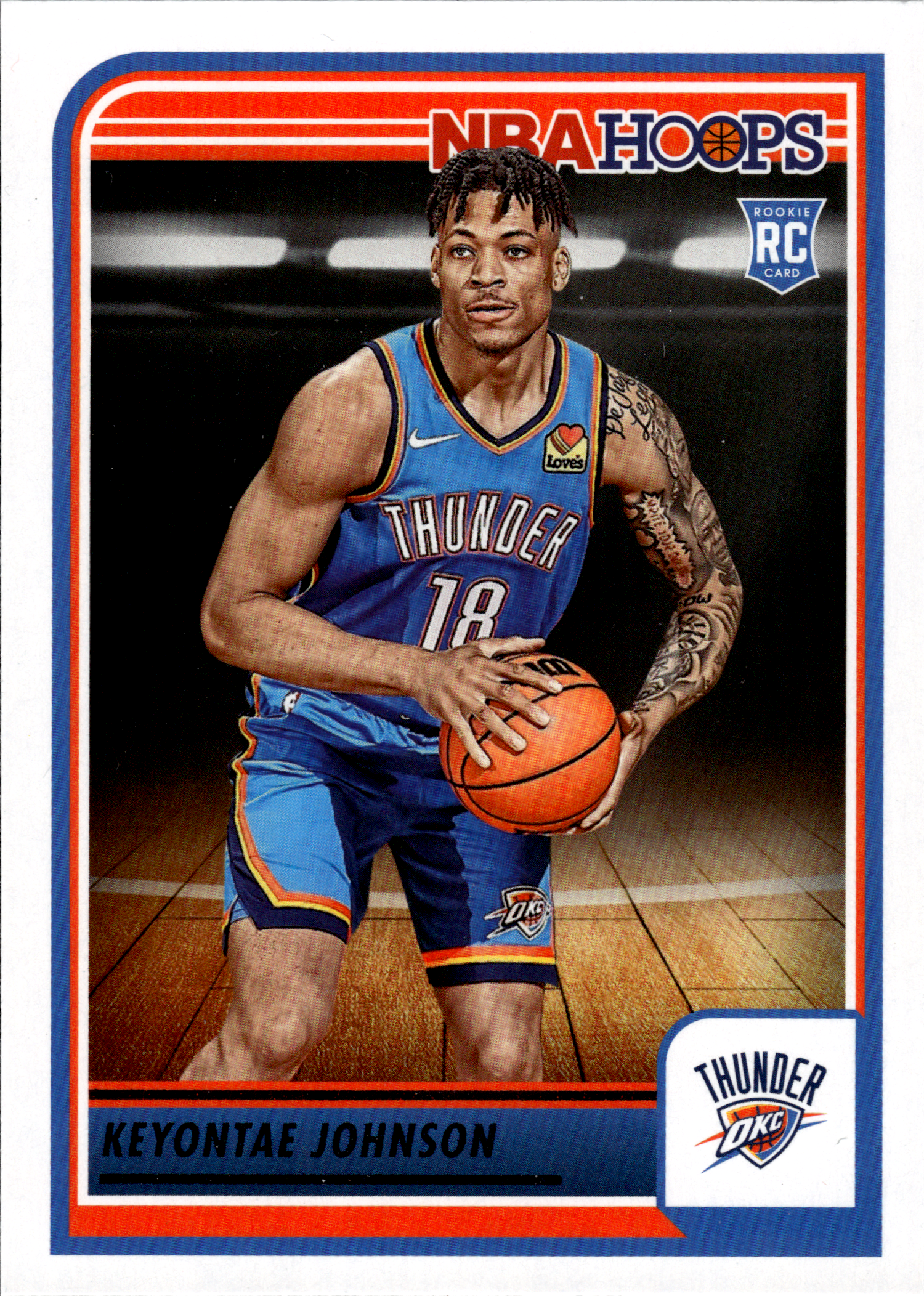 Keyontae Johnson - Panini Hoops Base Set 2023-24, Nr. 263 – Rookie Card