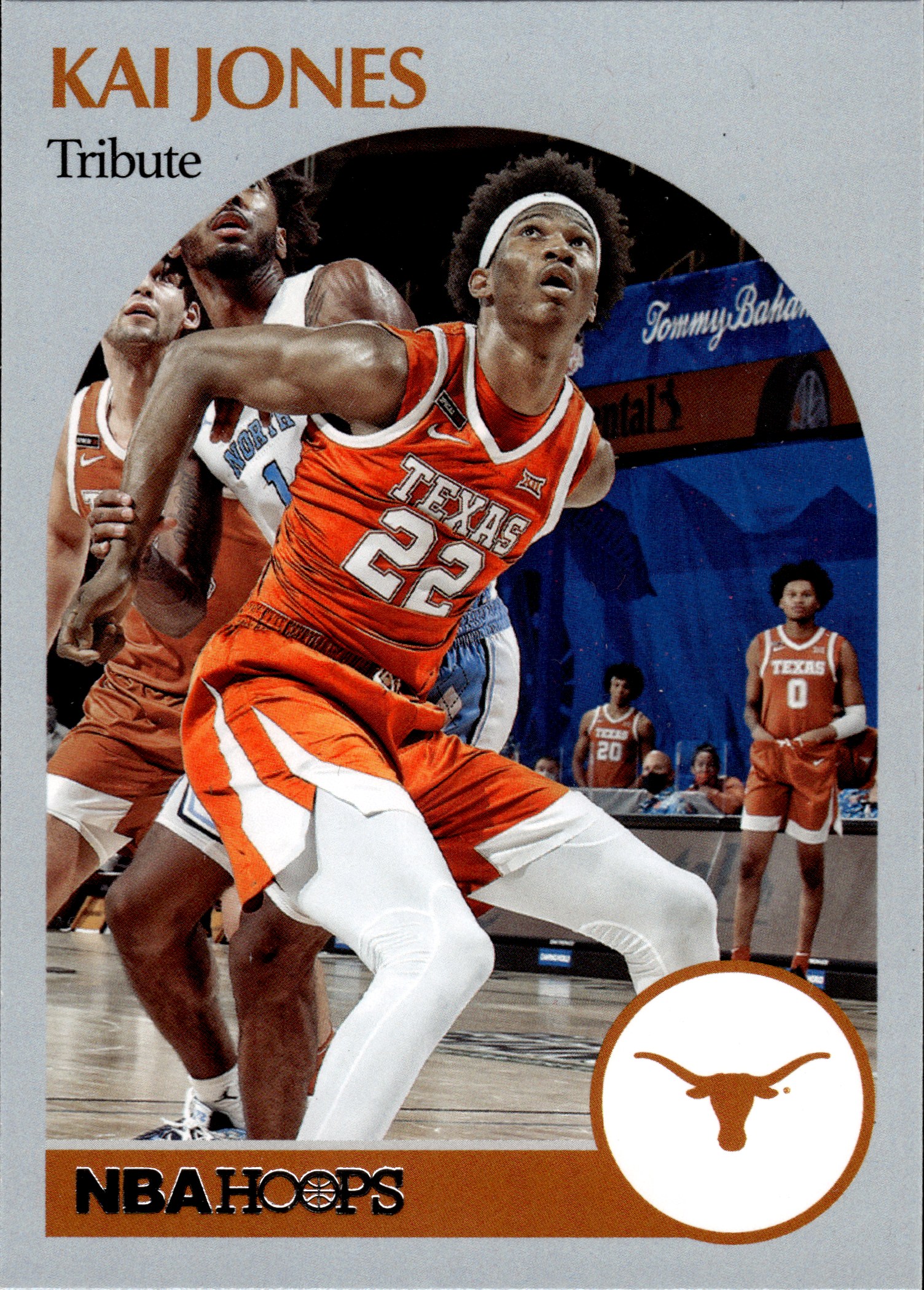 Kai Jones - Panini Chronicles Draft Picks Hoops Tribute 2021, Nr. 62 (Art.-Nr. SG108480)