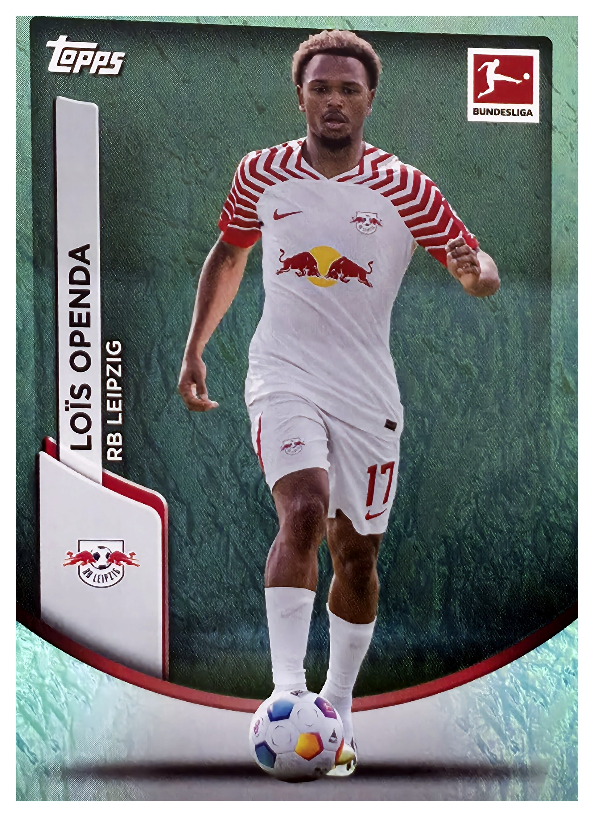 Loïs Openda - Topps Chrome Bundesliga Base Set 2023-24, Nr. 61 (Art.-Nr. SG109300)