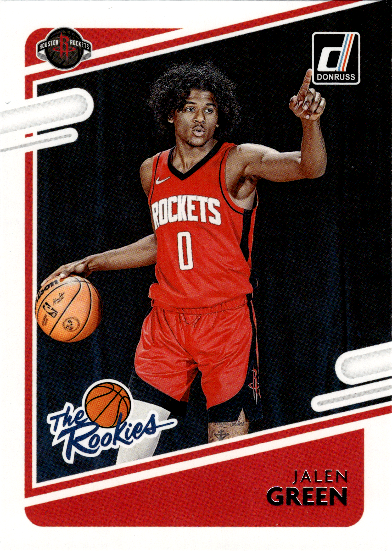 Jalen Green - Panini Donruss The Rookies 2021-22, Nr. 2 (Art.-Nr. SG103905)