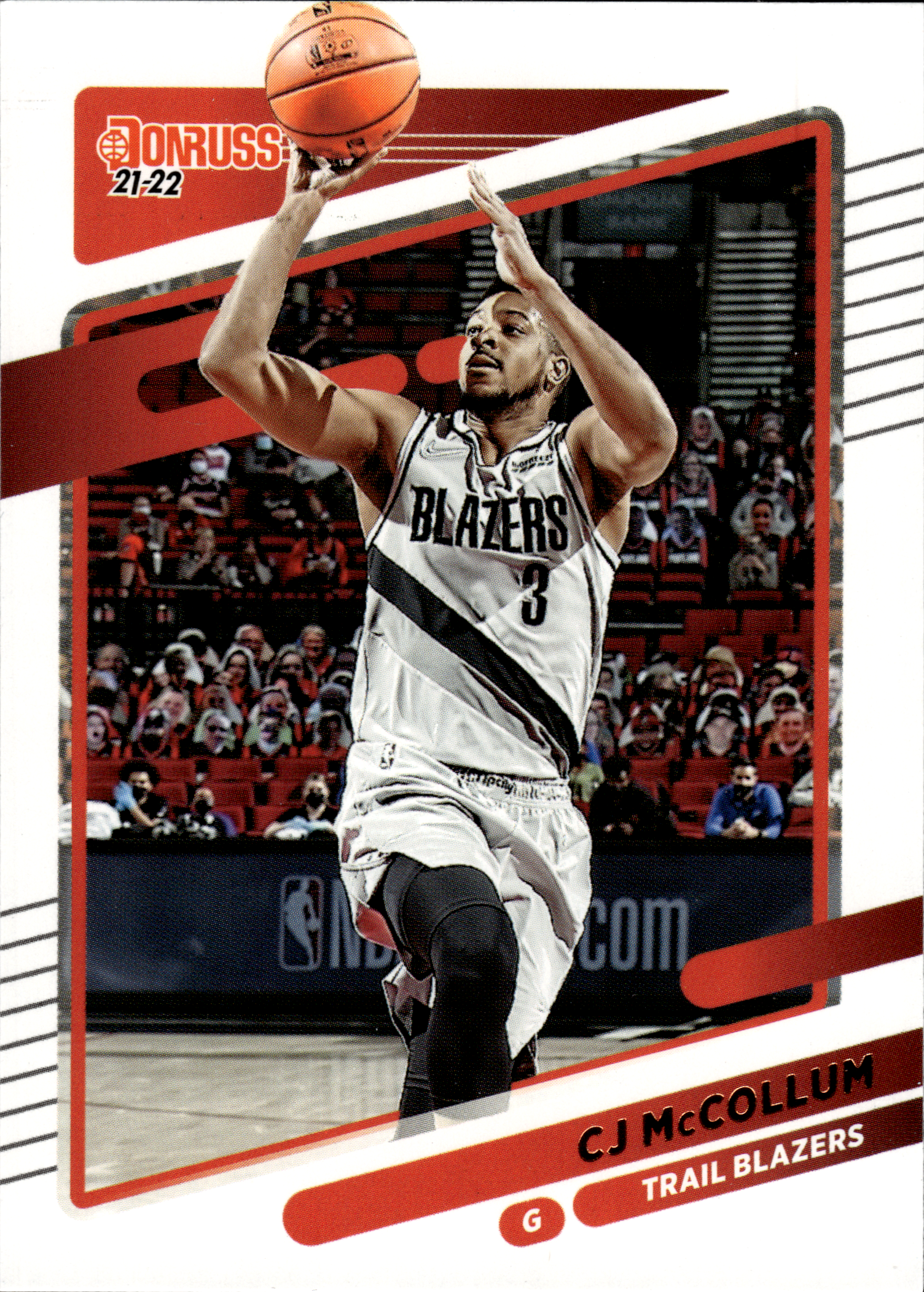 CJ McCollum - Panini Donruss Base Set 2021-22, Nr. 110 (Art.-Nr. SG105723)
