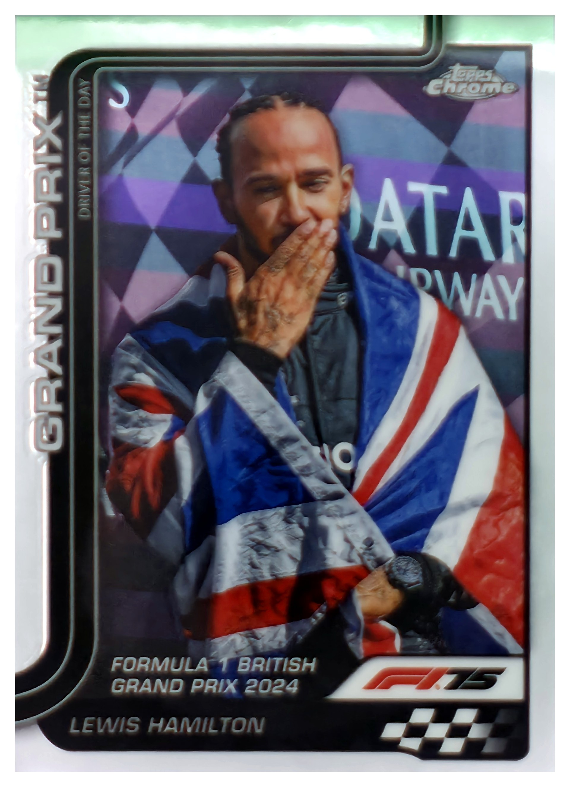 Lewis Hamilton - Topps Chrome Formula 1 Grand Prix Driver of the Day 2025, Nr. 133 (Art.-Nr. SG108986)