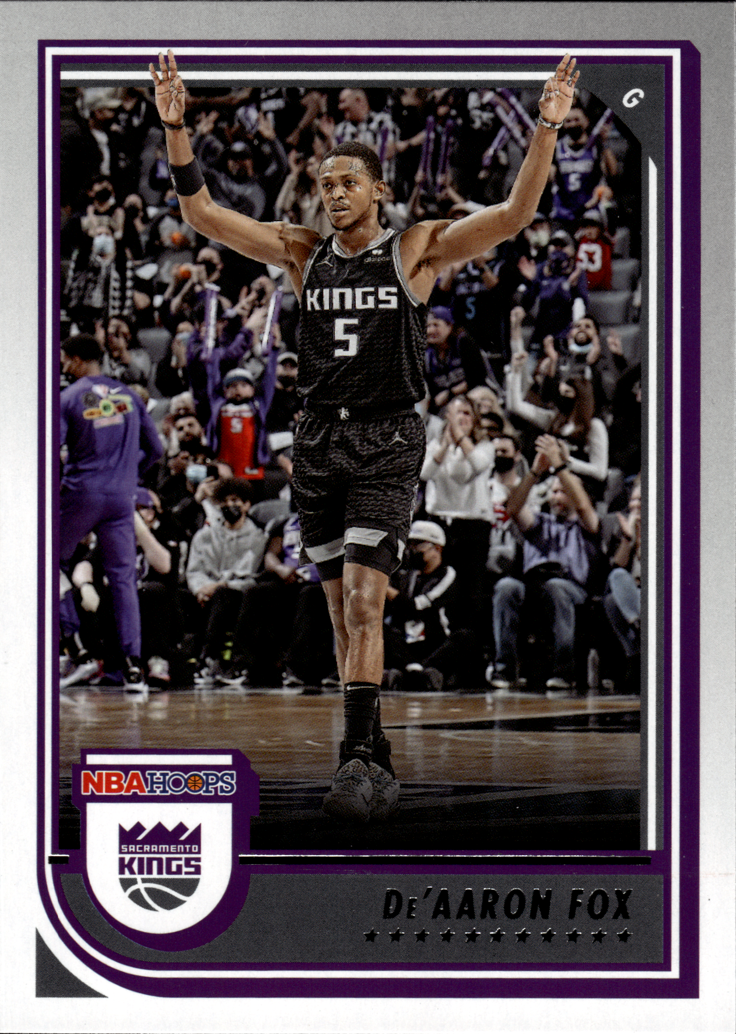 De'Aaron Fox - Panini Hoops Base Set 2022-23, Nr. 157 (Art.-Nr. SG103086)