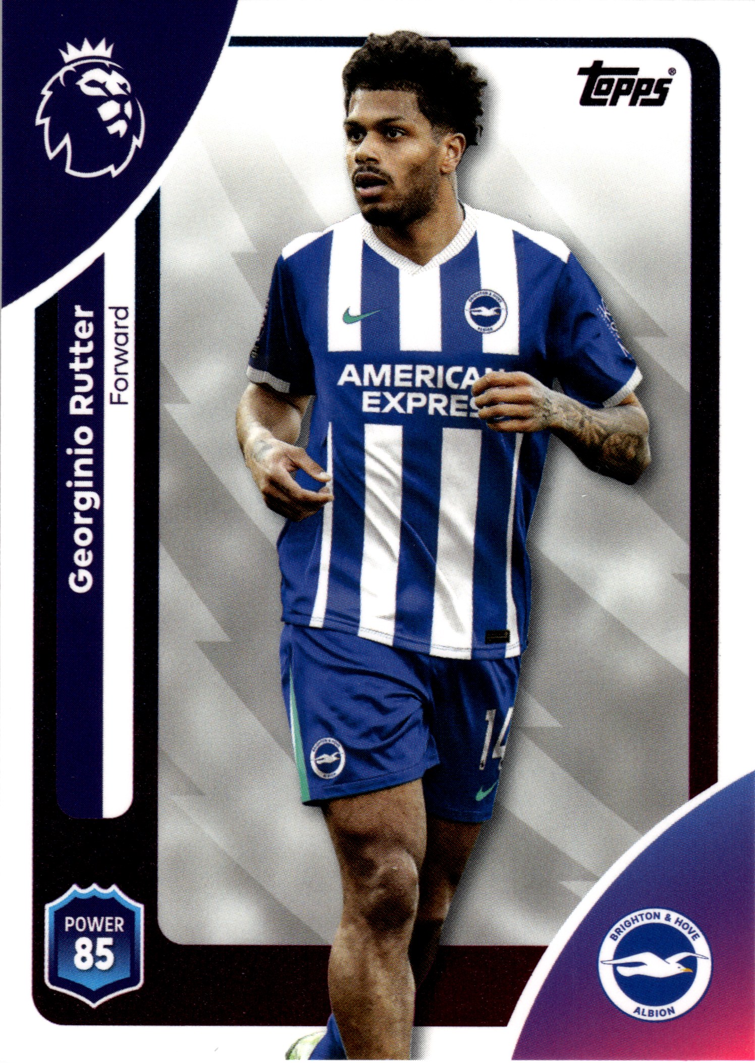 Georginio Rutter - Topps Match Attax Premier League Base Set 2025-26, Nr. 86 (Art.-Nr. SG107899)