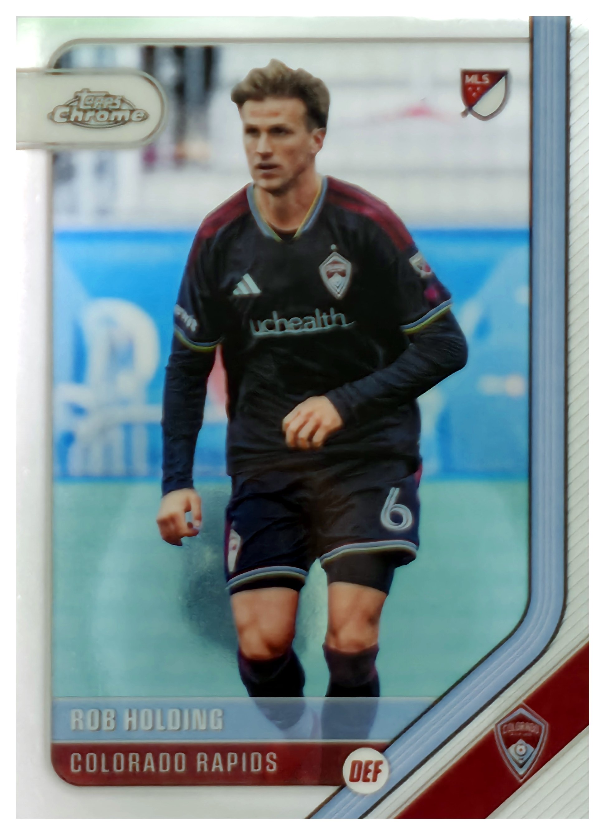 Rob Holding - Topps Chrome MLS Base Set 2026, Nr. 127 (Art.-Nr. SG109498)