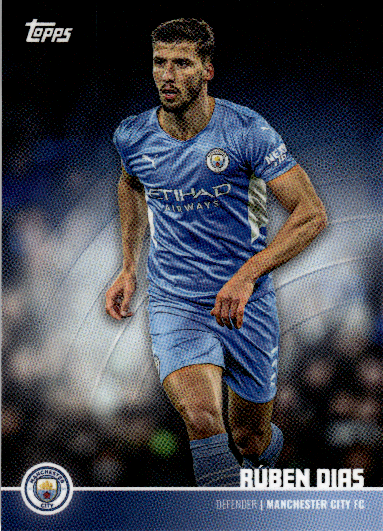 Rúben Dias - Topps Manchester City Team Set Base Set 2021-22 (Art.-Nr. SG106344)