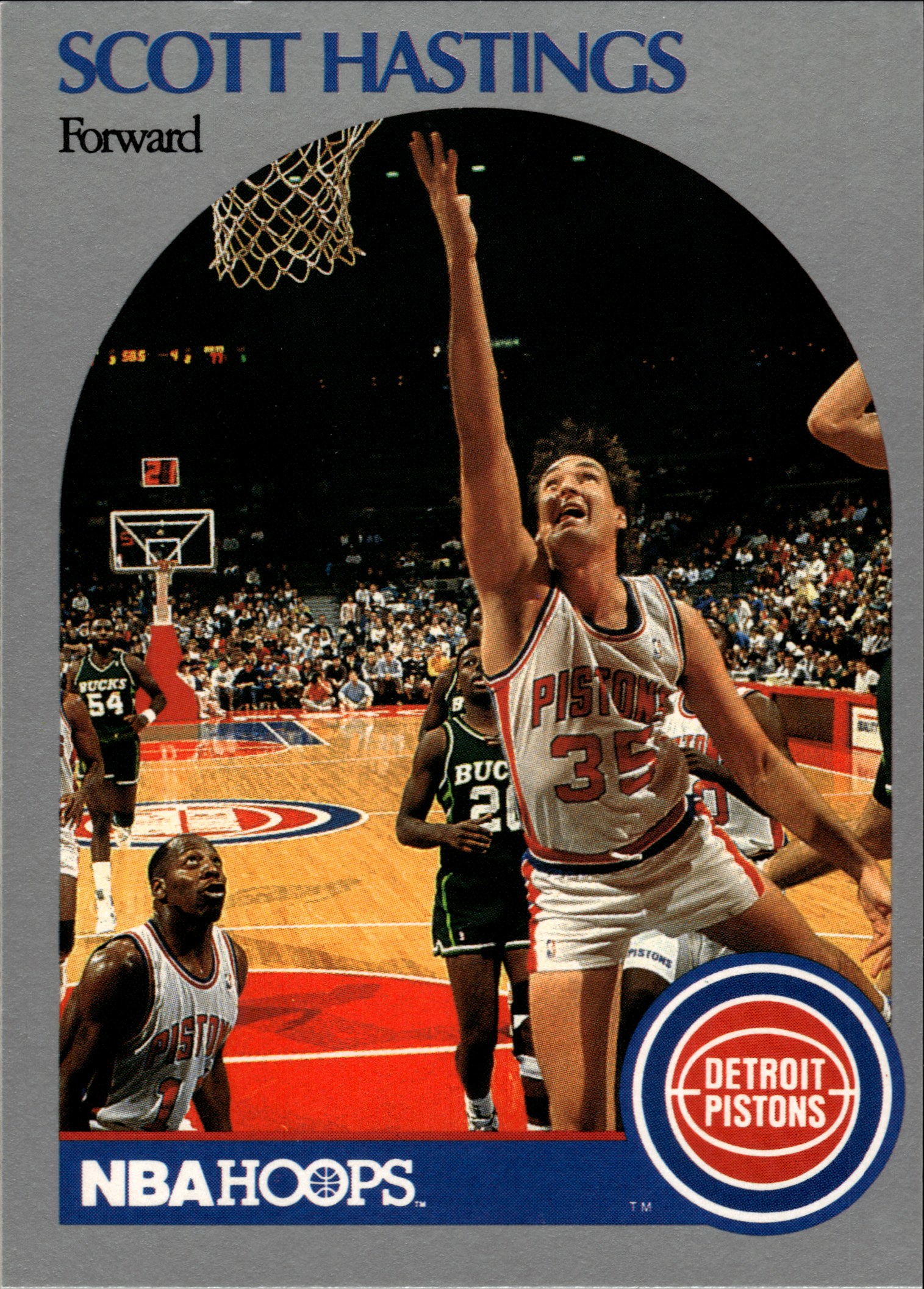 Scott Hastings - NBA Hoops Base Set 1990-91, Nr. 105 (Art.-Nr. SG108564)