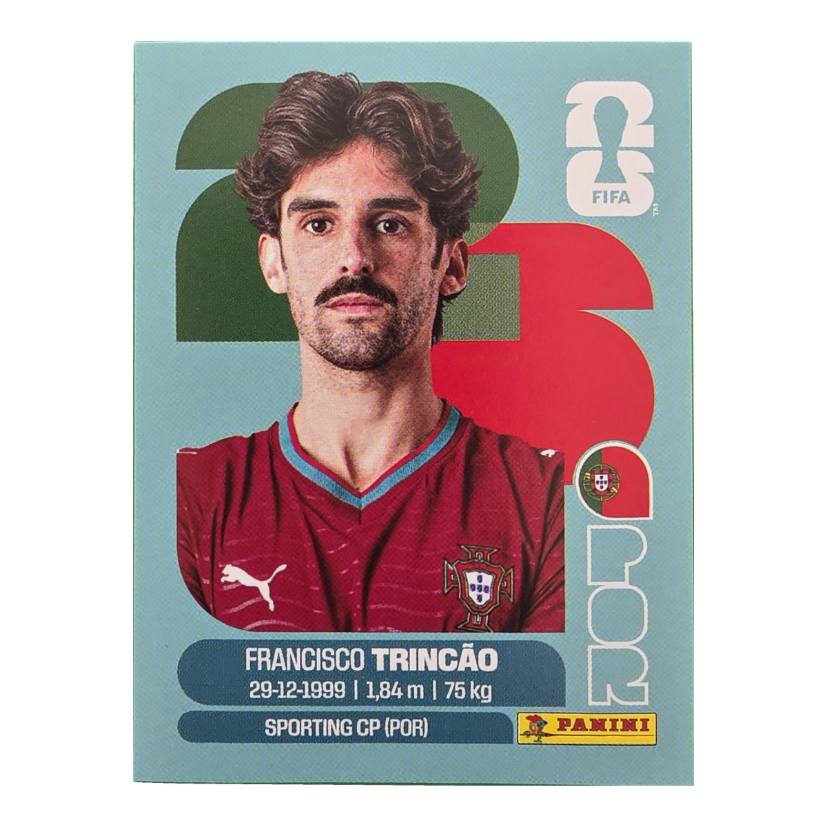 Francisco Trincao - Portugal, FIFA WM 2026, Nr. POR16