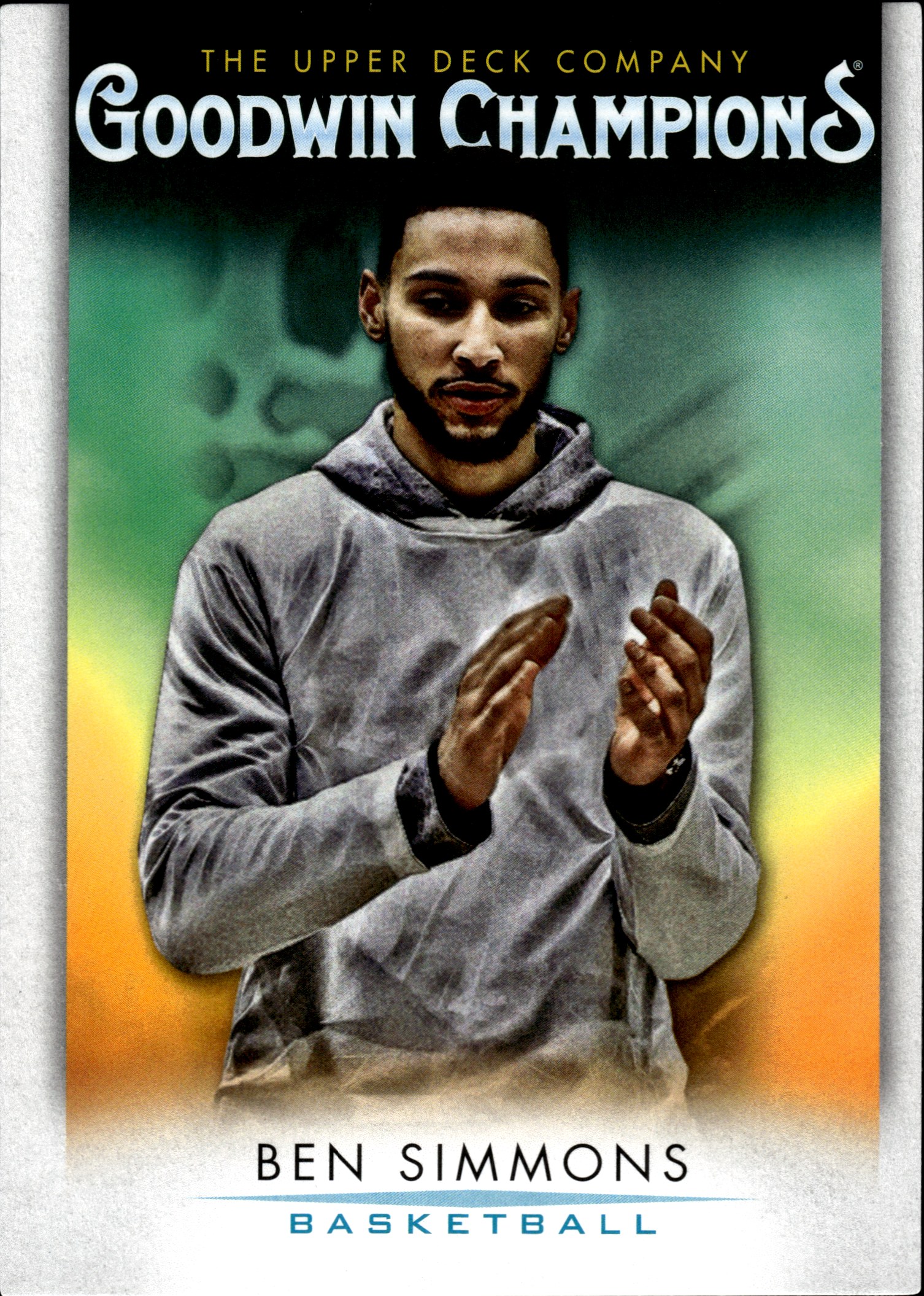 Ben Simmons - Upper Deck Goodwin Champions Base Set 2021, Nr. 10 (Art.-Nr. SG108530)