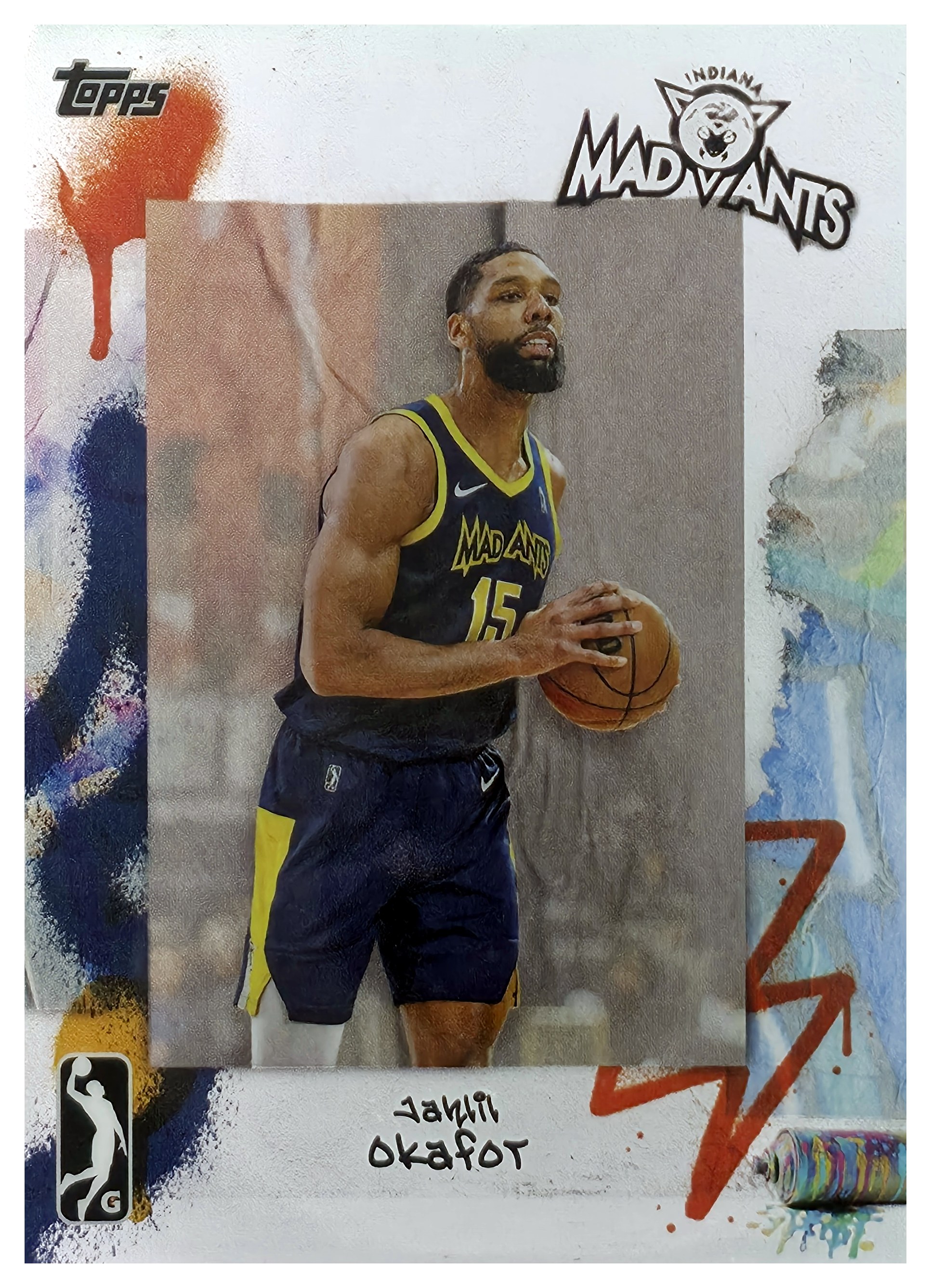 Jahlil Okafor - Topps G League BV 2024-25, Nr. BV-15 – Insert (Art.-Nr. SG111088)