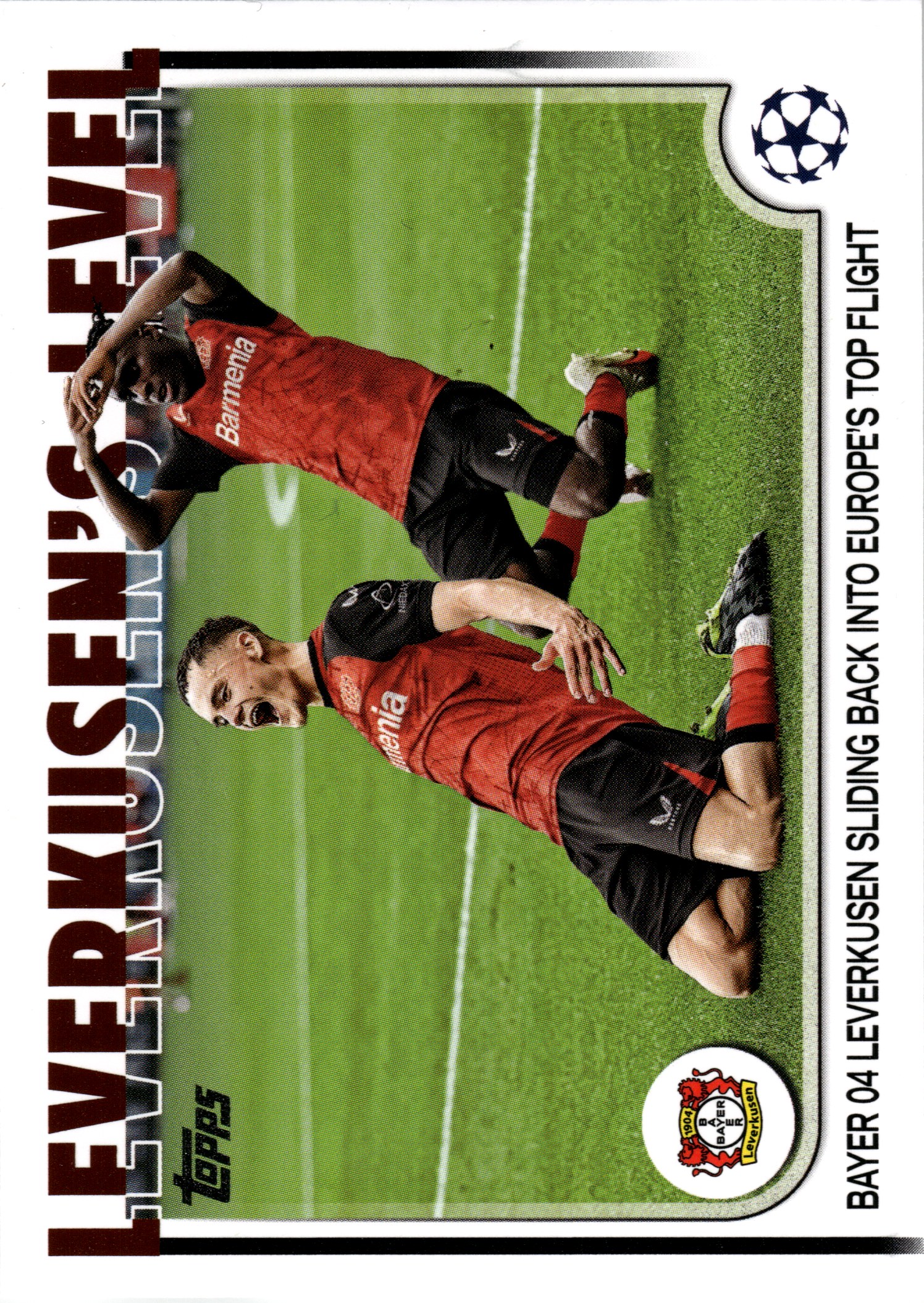 Leverkusen's Level - Topps UEFA Club Competitions Base Set 2024-25, Nr. 186 (Art.-Nr. SG107853)