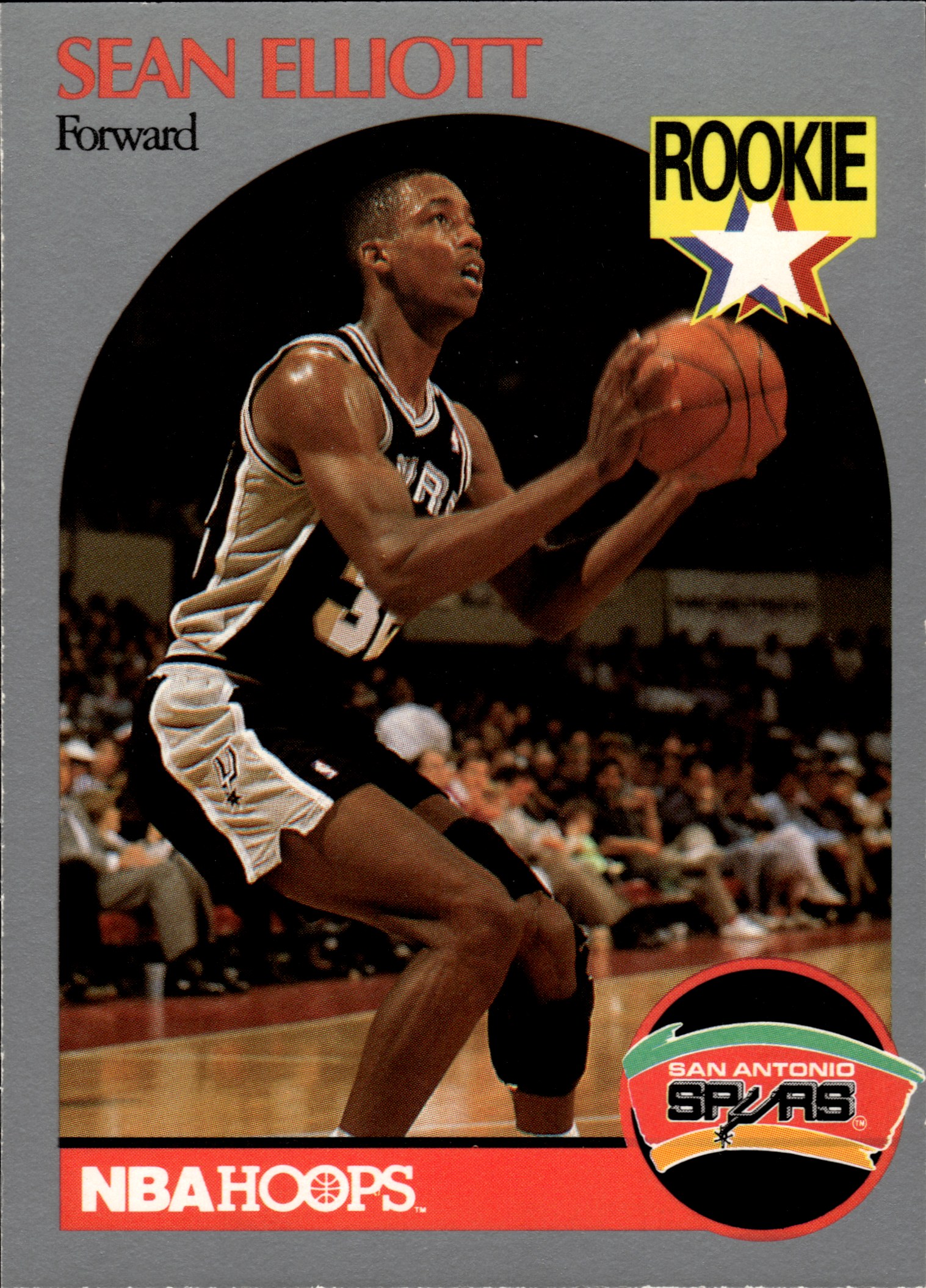Sean Elliott - NBA Hoops Base Set 1990-91, Nr. 267 – Rookie Card (Art.-Nr. SG108542)