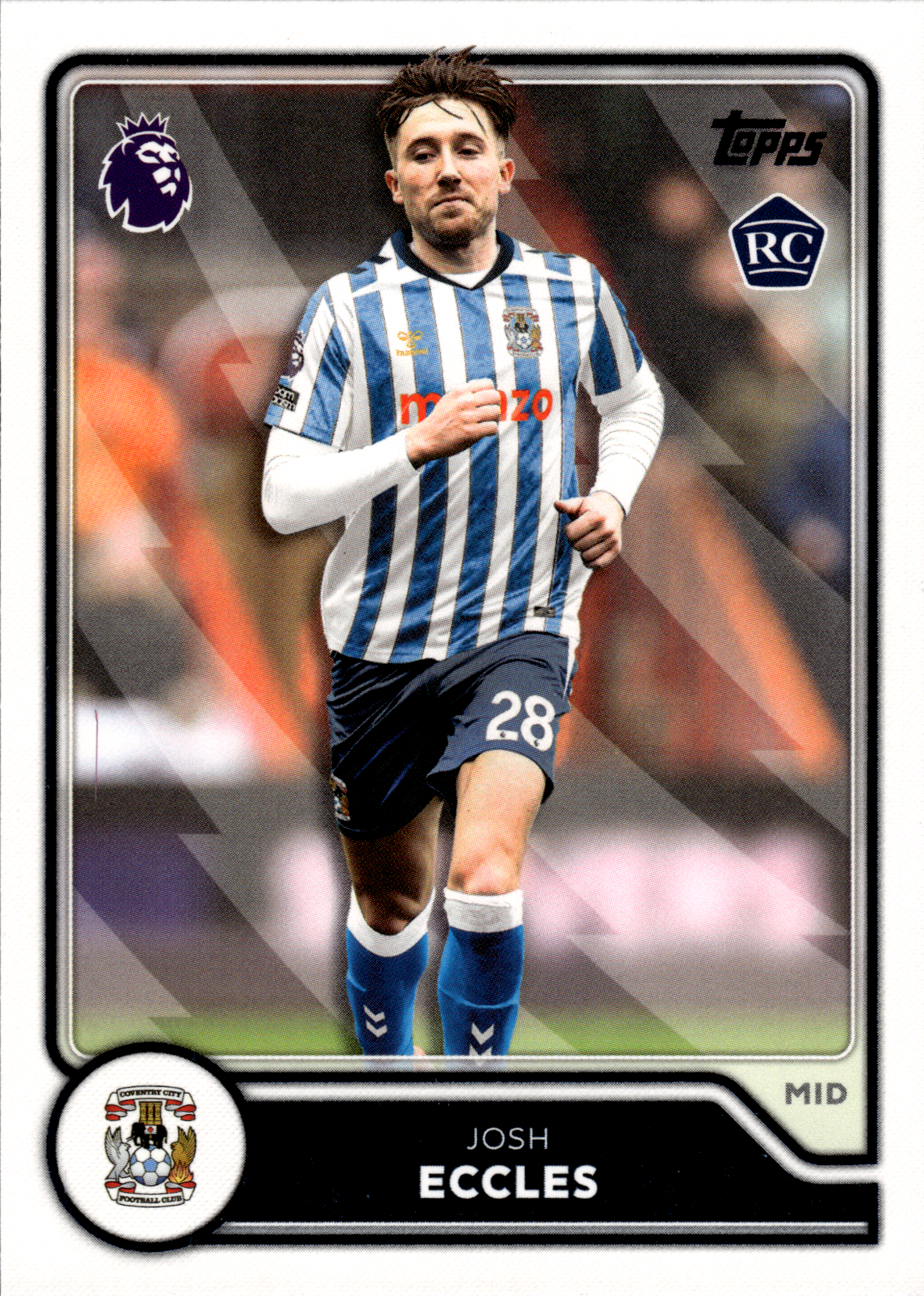 Josh Eccles - Topps Flagship Premier League Base Set 2026-27, Nr. 267 – Rookie Card (Art.-Nr. SG104652)