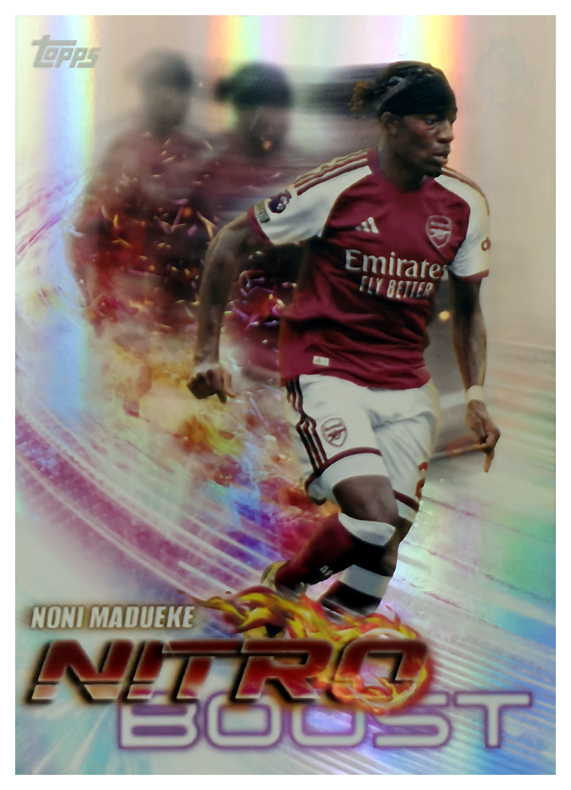 Noni Madueke - Topps Flagship Premier League Nitro Boost 2026-27, Nr. NB 1 – Insert (Art.-Nr. SG105144)