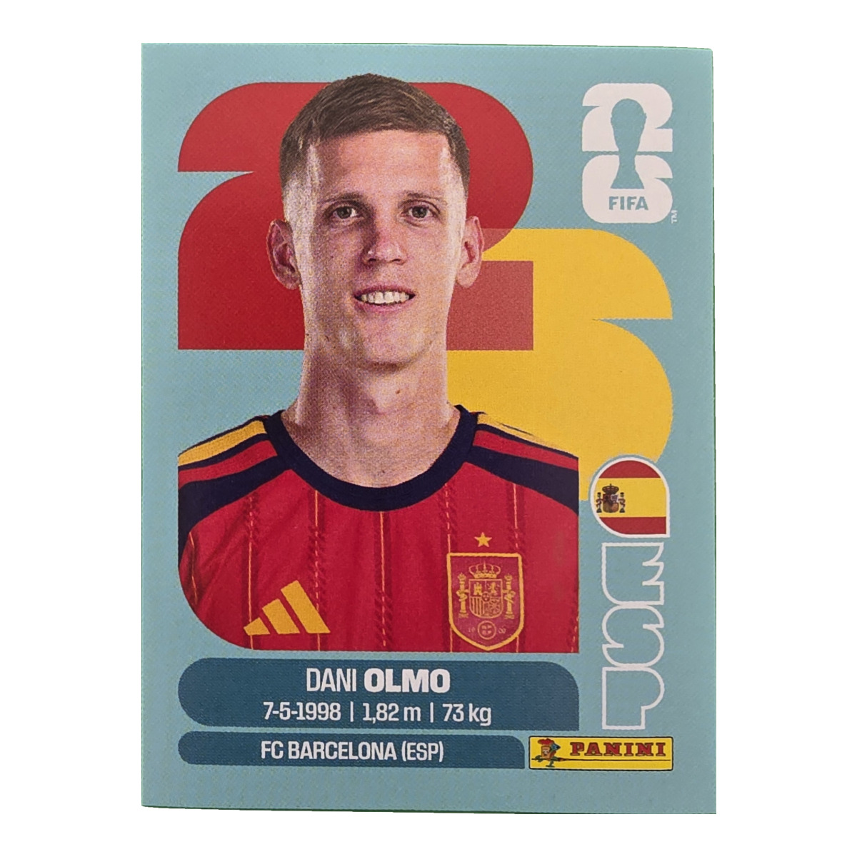 Dani Olmo - Spanien, FIFA WM 2026, Nr. ESP16