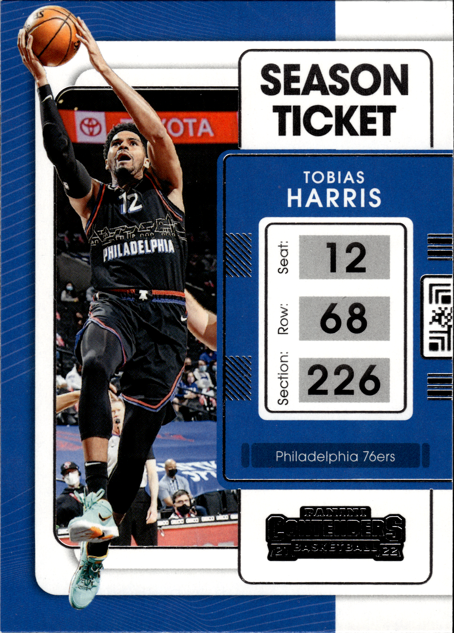 Tobias Harris - Panini Contenders Season Ticket 2021-22, Nr. 87 (Art.-Nr. SG103614)