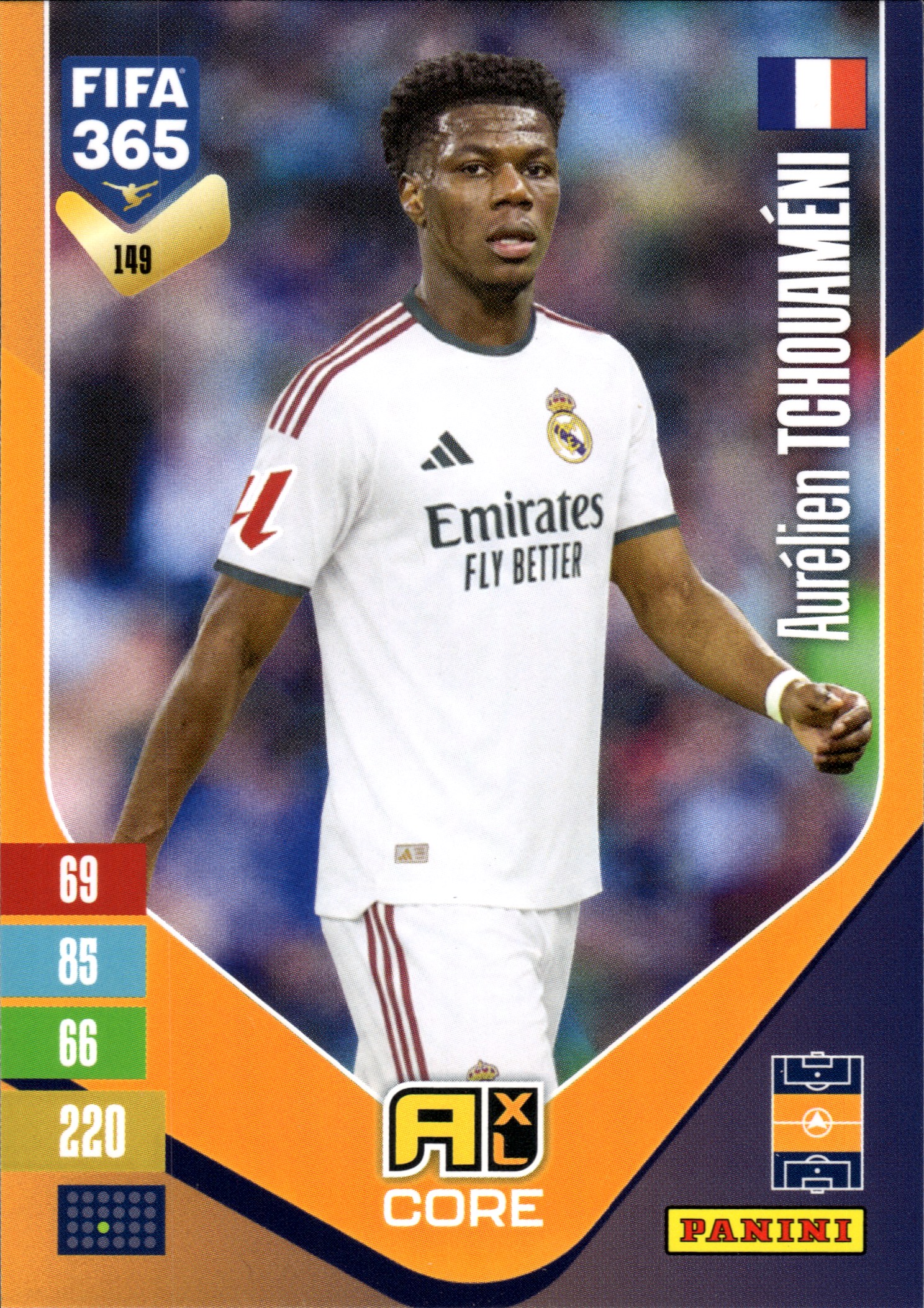 Aurélien Tchouaméni - Panini Adrenalyn XL FIFA 365 Base Set 2026-27, Nr. 149 (Art.-Nr. SG110066)