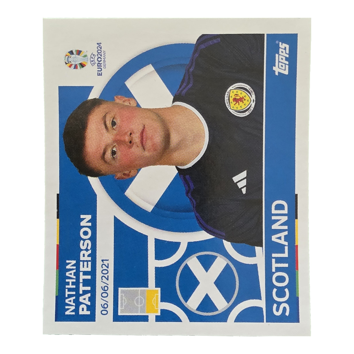 Nathan Patterson - Schottland, UEFA Euro 2024, Nr. SCO8